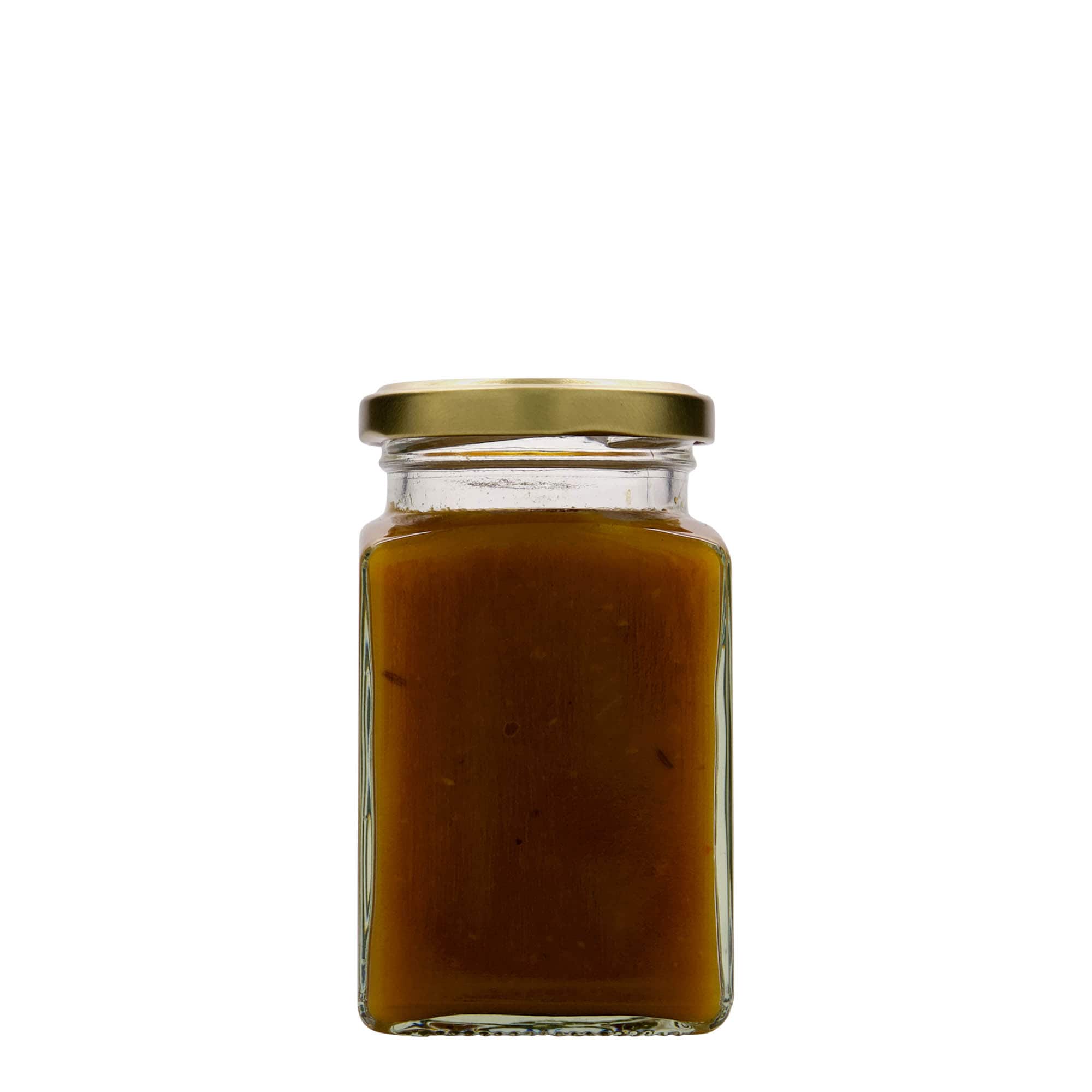 260 ml vierkantglas, opening: Twist-Off (TO 58)