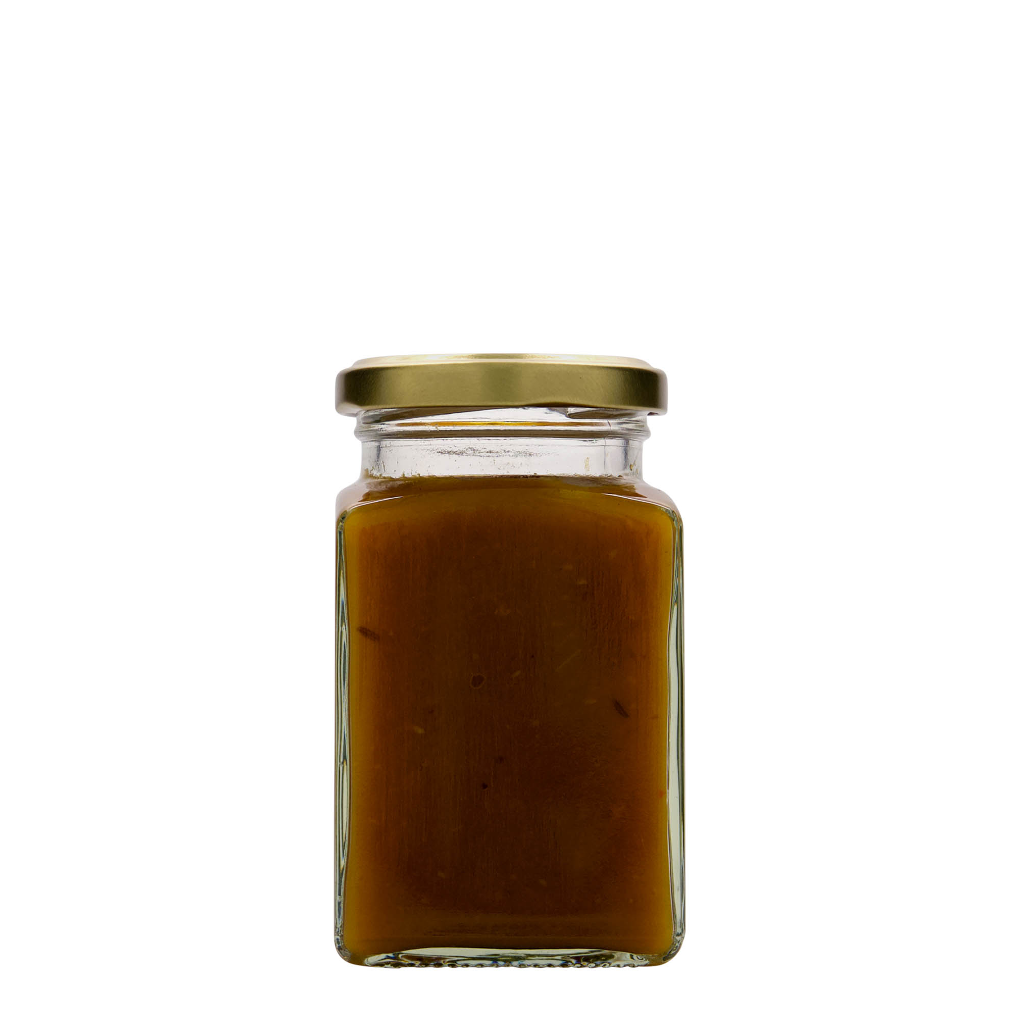 260 ml vierkantglas, opening: Twist-Off (TO 58)