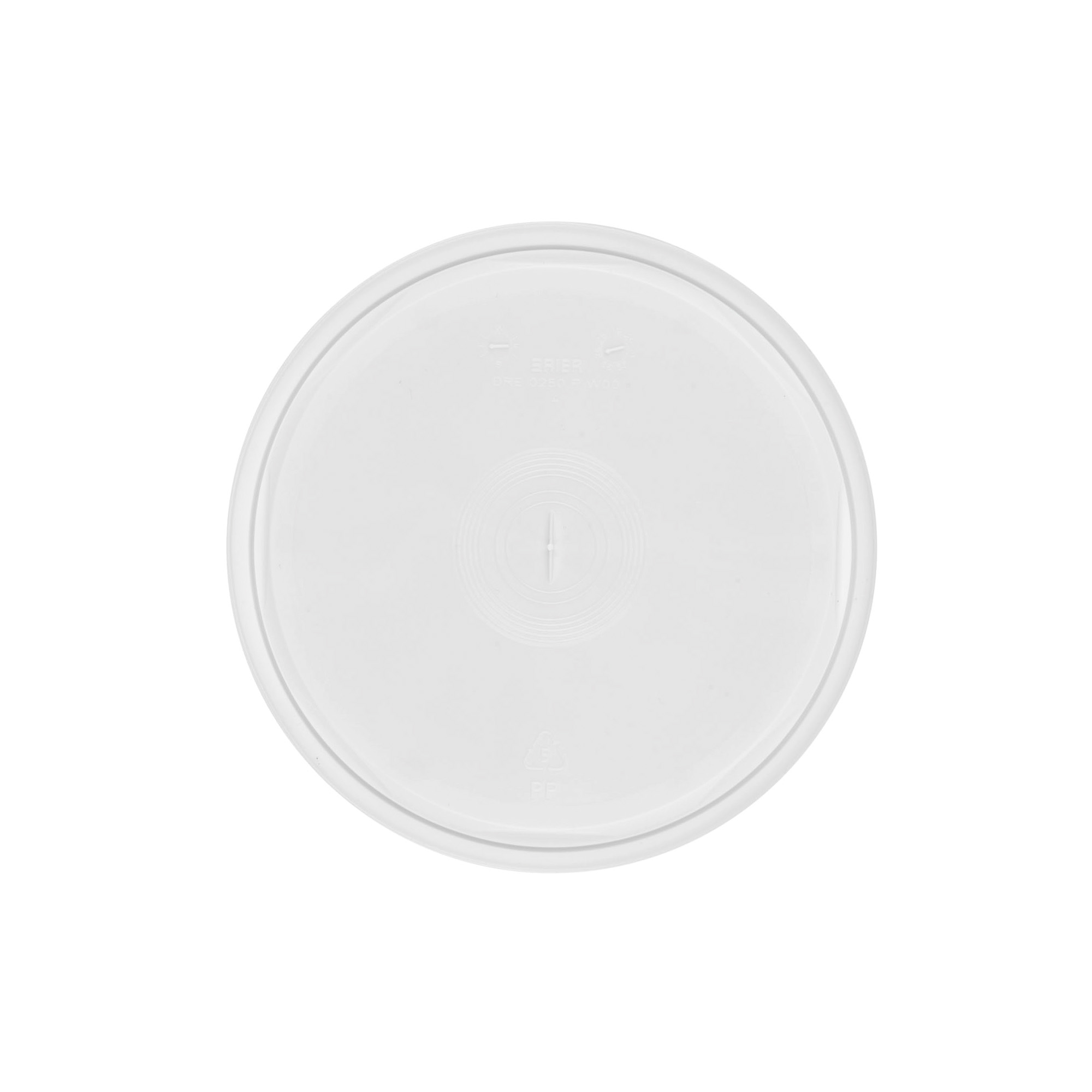 Deksel voor 2,5 l emmer, PP-kunststof, wit Deksel voor 2,5 l emmer, PP-kunststof, wit
