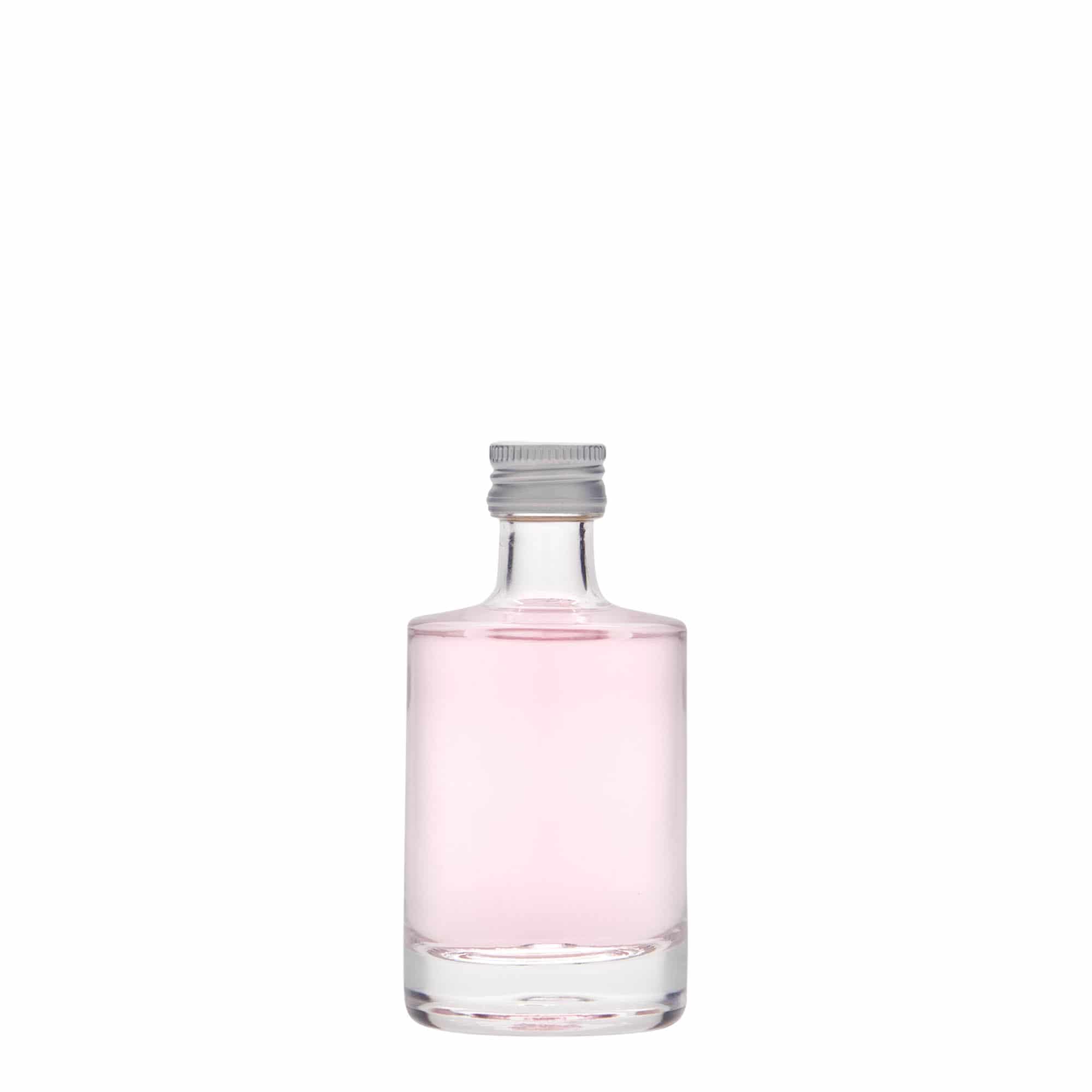 50 ml glazen fles 'Aventura', hals: PP 18