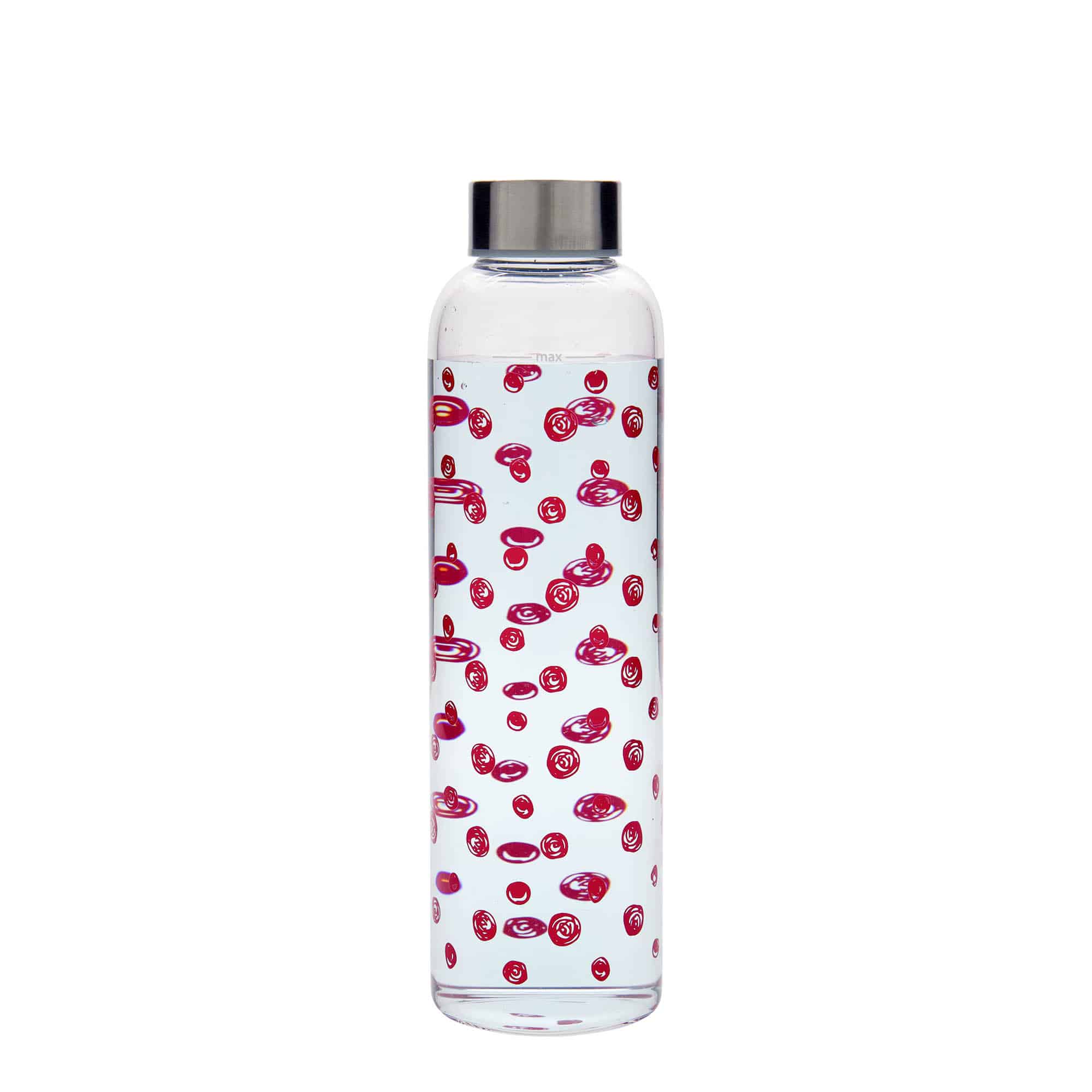 500 ml drinkfles 'Perseus - Rode stippen', opening: schroefdop