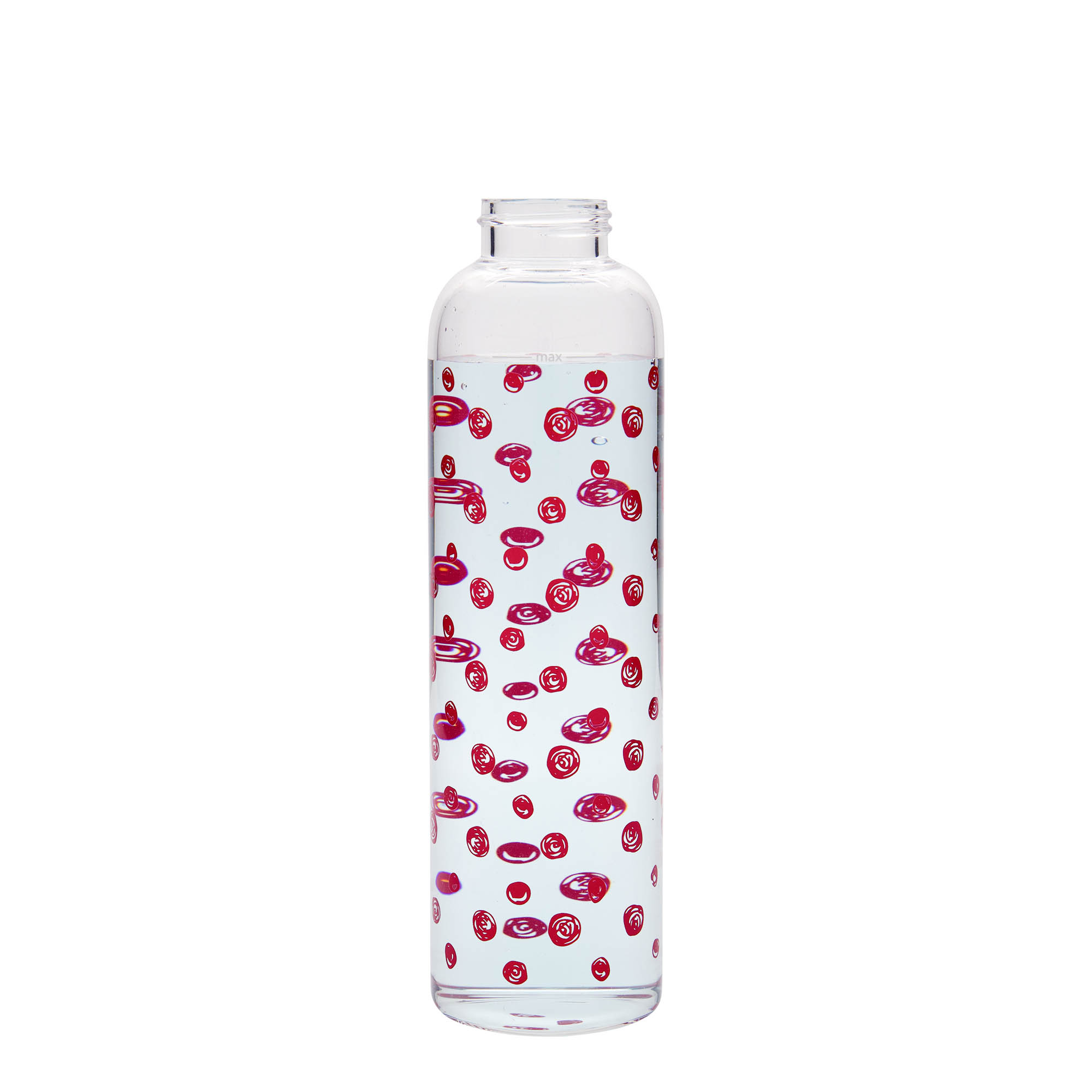 500 ml drinkfles 'Perseus - Rode stippen', opening: schroefdop 500 ml drinkfles 'Perseus - Rode stippen', opening: schroefdop