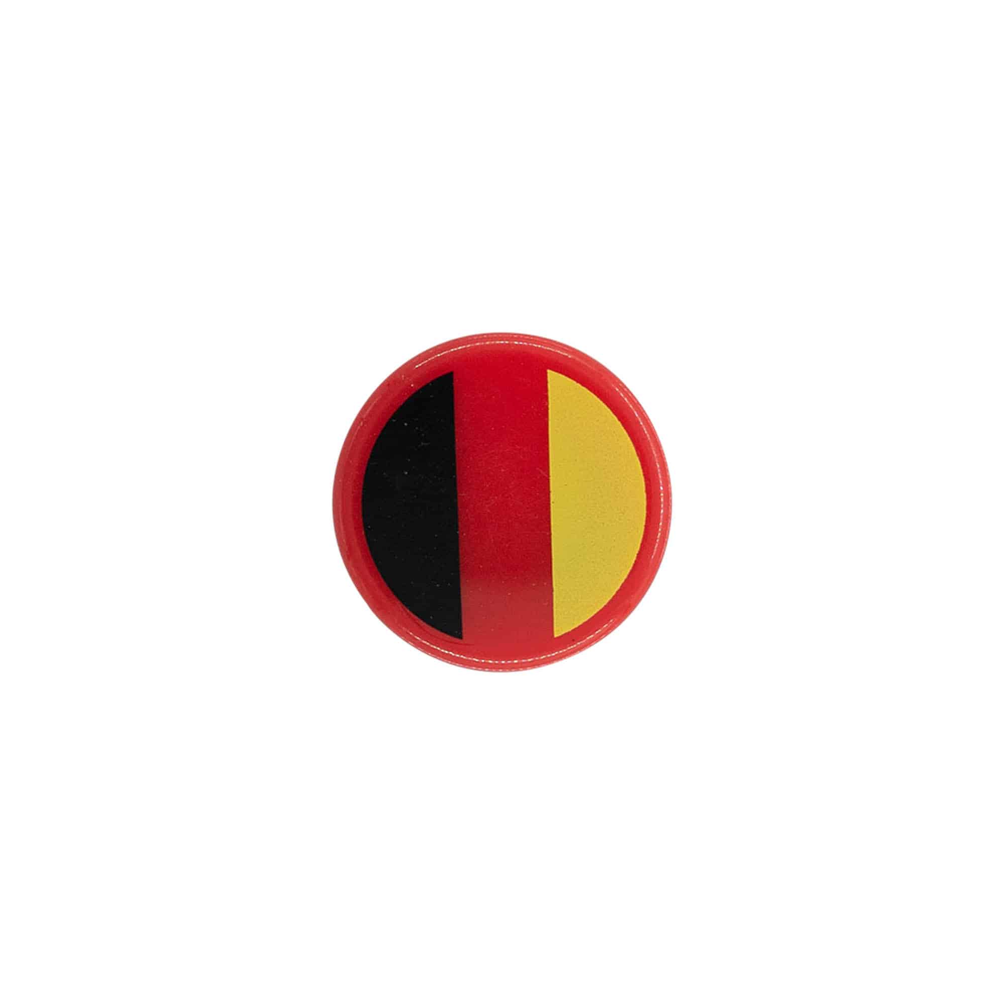 Handgreepkurk 19 mm 'Duitsland', kunststof, meerkleurig, voor monding: kurk