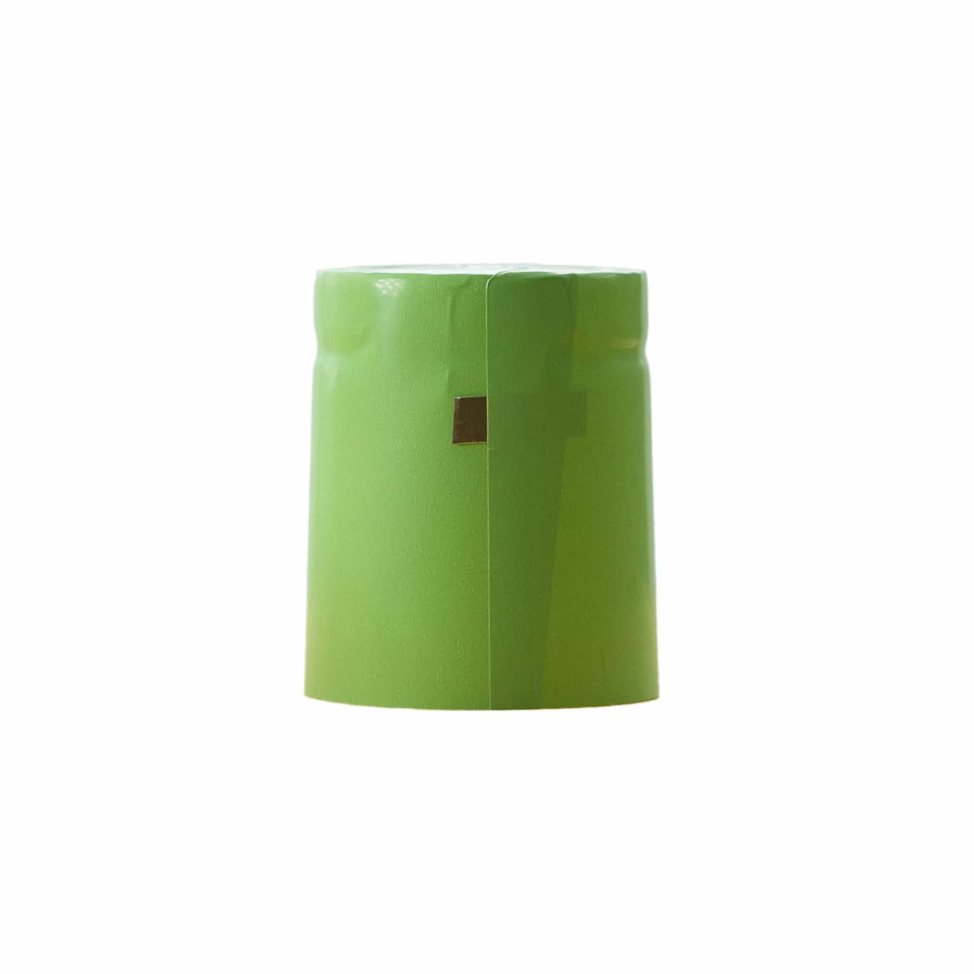 Krimpcapsule 32x41, pvc-kunststof, lichtgroen Krimpcapsule 32x41, pvc-kunststof, lichtgroen