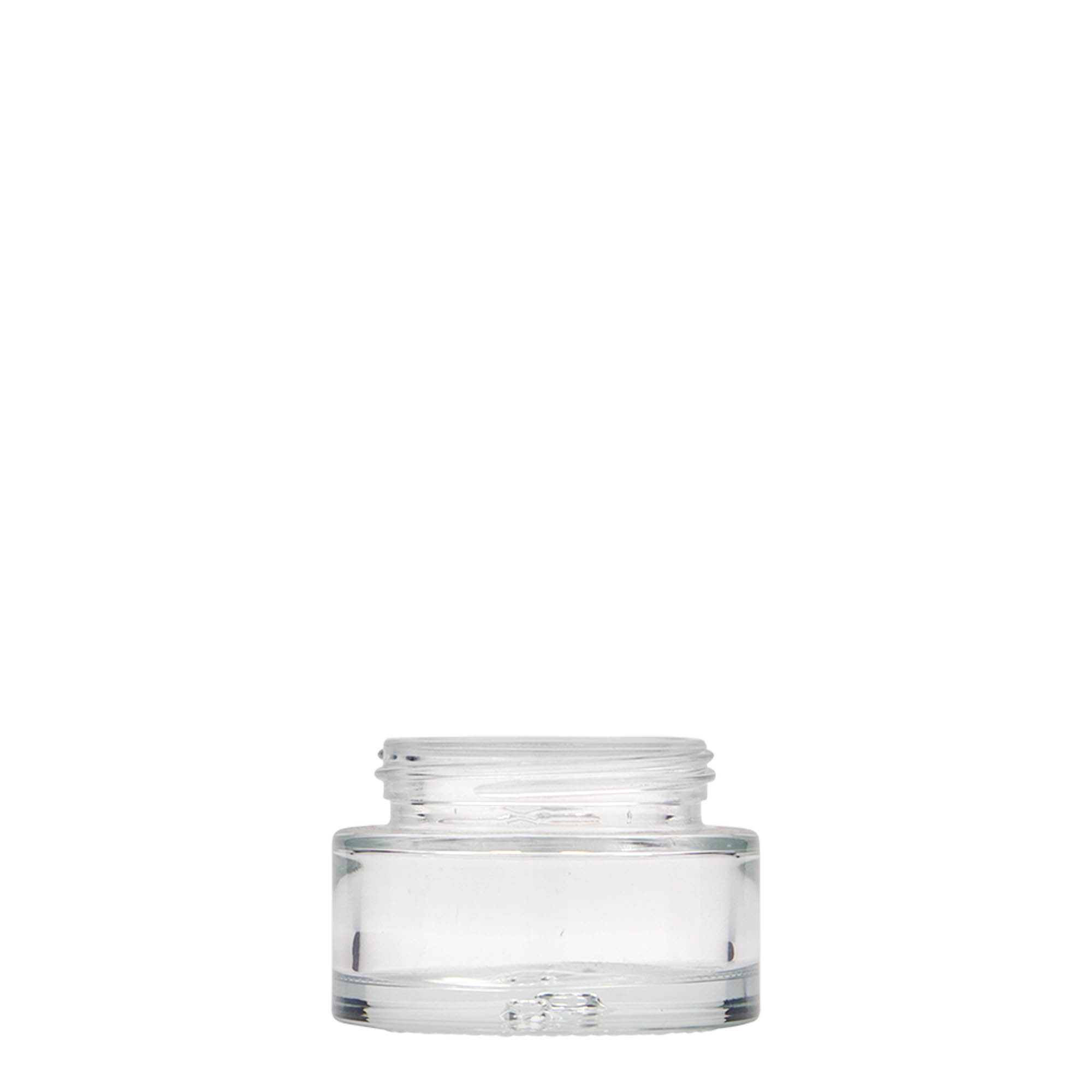 30 ml potje 'Clear Edition', glas, opening: schroefdop
