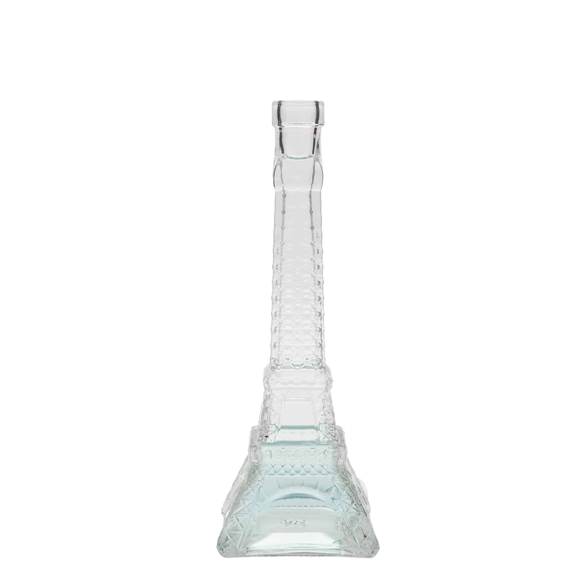 200 ml glazen fles 'Eiffeltoren', opening: kurk