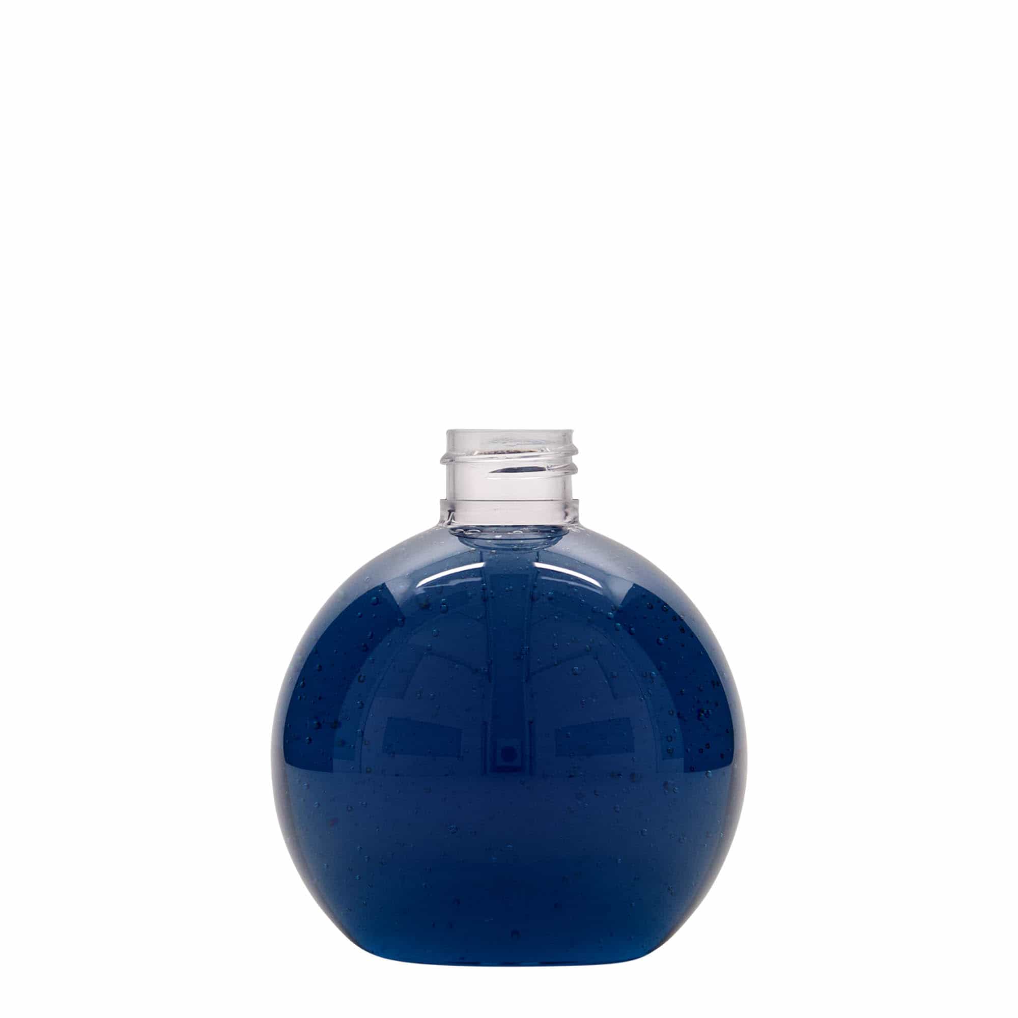 Petfles 'Perry', 250 ml, rond, kunststof, monding: GPI 24/410