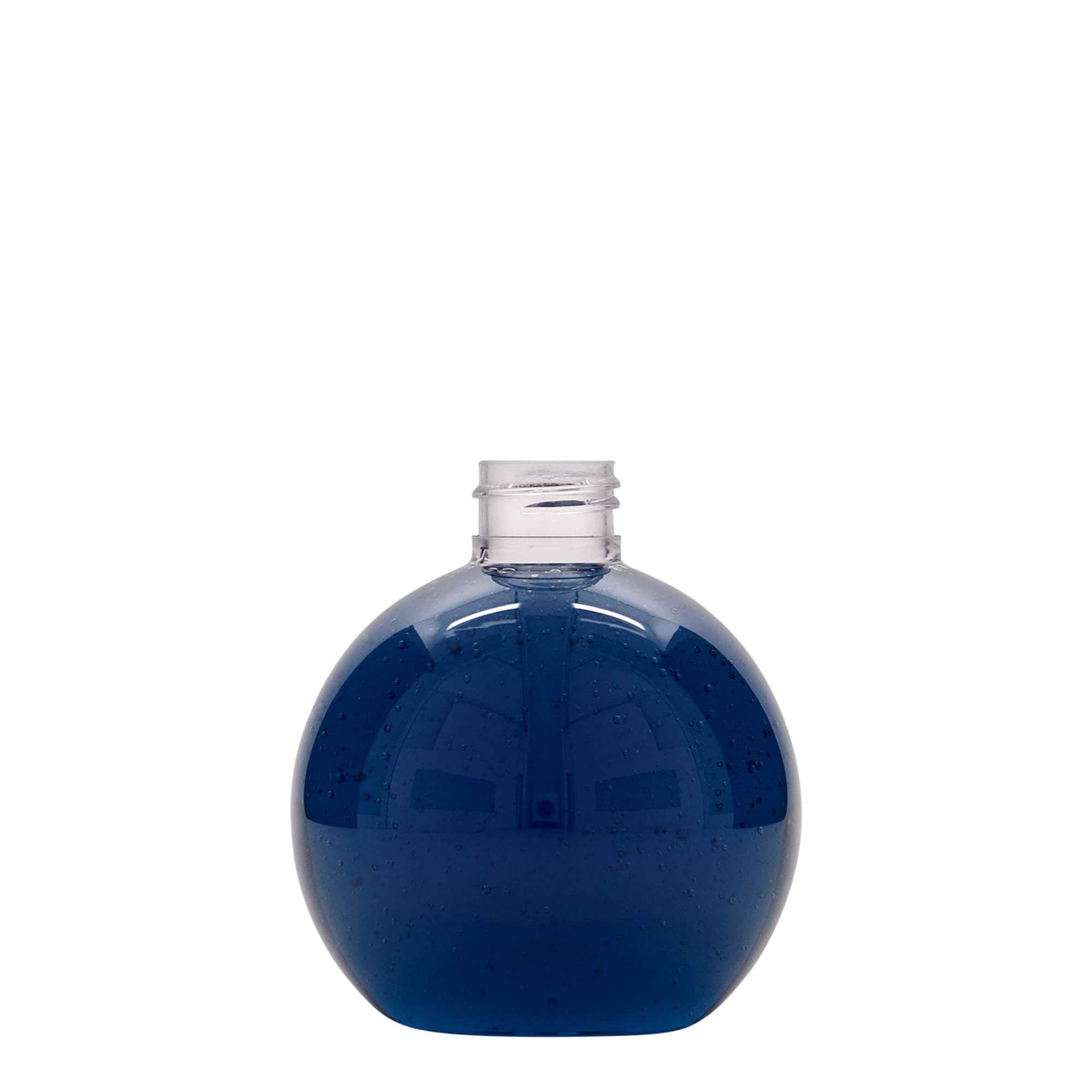 250 ml PET-fles 'Perry', rond, kunststof, hals: 24/410 250 ml PET-fles 'Perry', rond, kunststof, hals: 24/410