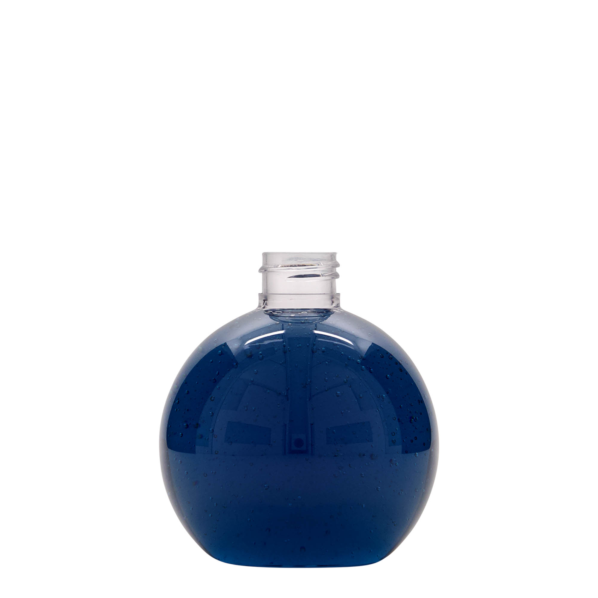 250 ml PET-fles 'Perry', rond, kunststof, hals: 24/410 250 ml PET-fles 'Perry', rond, kunststof, hals: 24/410