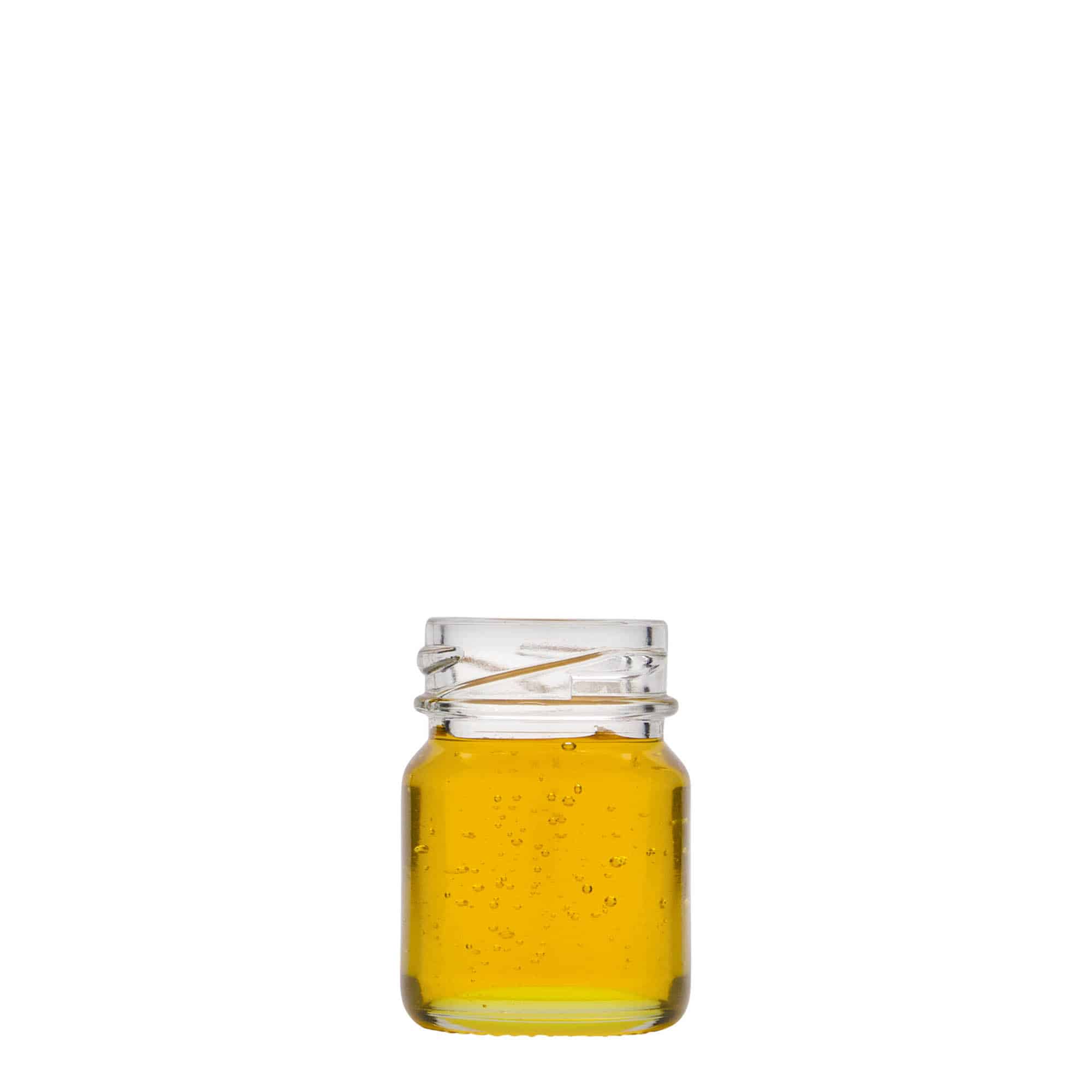 45 ml hoog rond glas, monding: Twist-Off (TO 38)