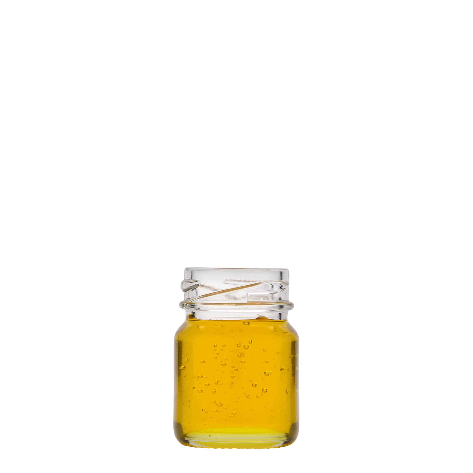 45 ml hoog rond glas, monding: Twist-Off (TO 38)