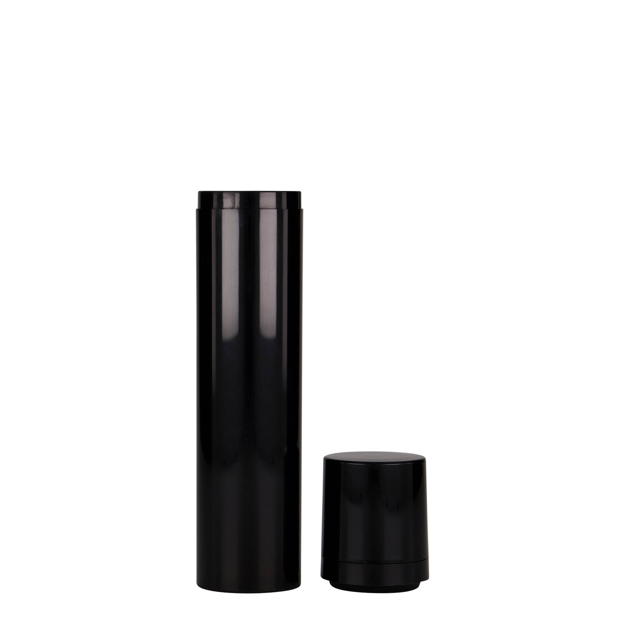 100 ml Airless Dispenser 'Mezzo', PP-kunststof, zwart 100 ml Airless Dispenser 'Mezzo', PP-kunststof, zwart
