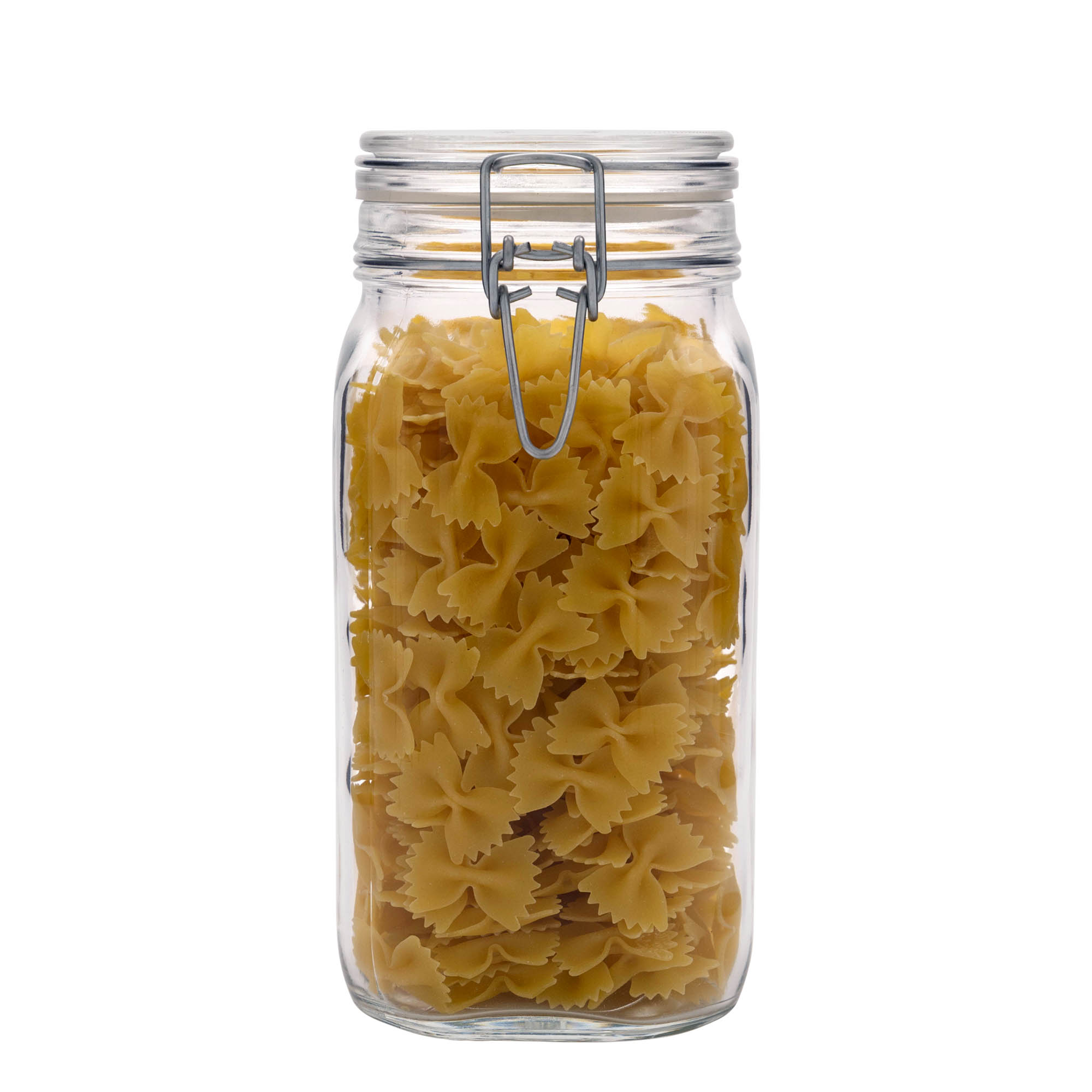 1.500 ml beugelfles 'Fido', vierkant, opening: beugelsluiting 1.500 ml beugelfles 'Fido', vierkant, opening: beugelsluiting