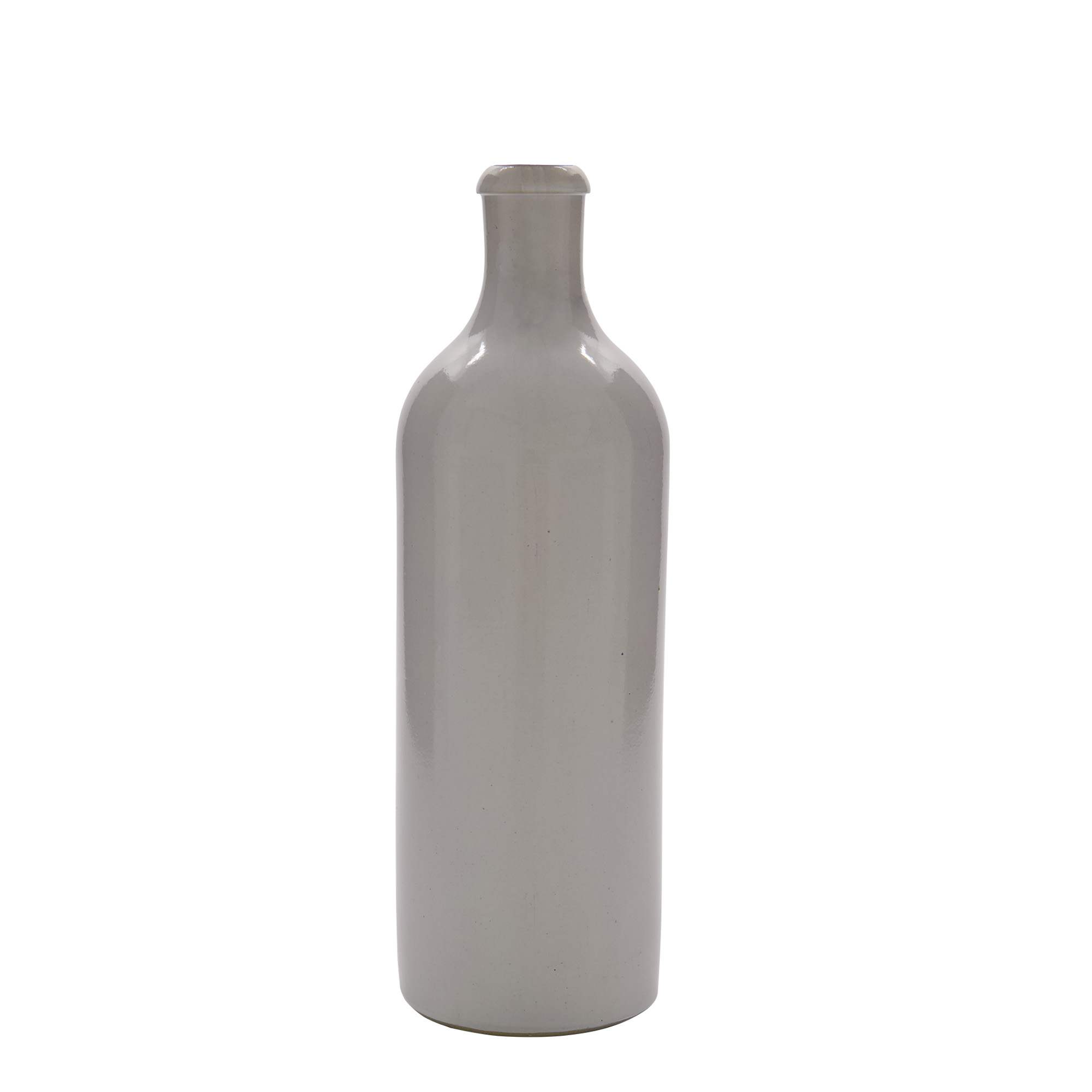 750 ml tonkruik, steengoed, wit, monding: beugelverschluss 750 ml tonkruik, steengoed, wit, monding: beugelverschluss