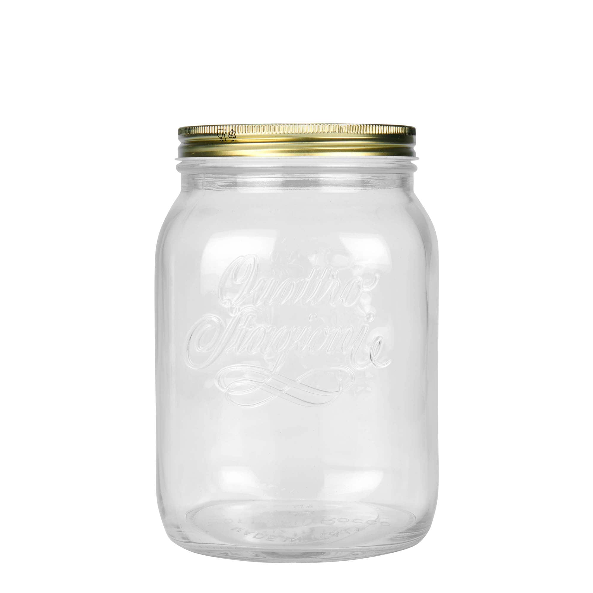 Pot 'Quattro Stagioni', 2000 ml, monding: schroefsluiting Pot 'Quattro Stagioni', 2000 ml, monding: schroefsluiting