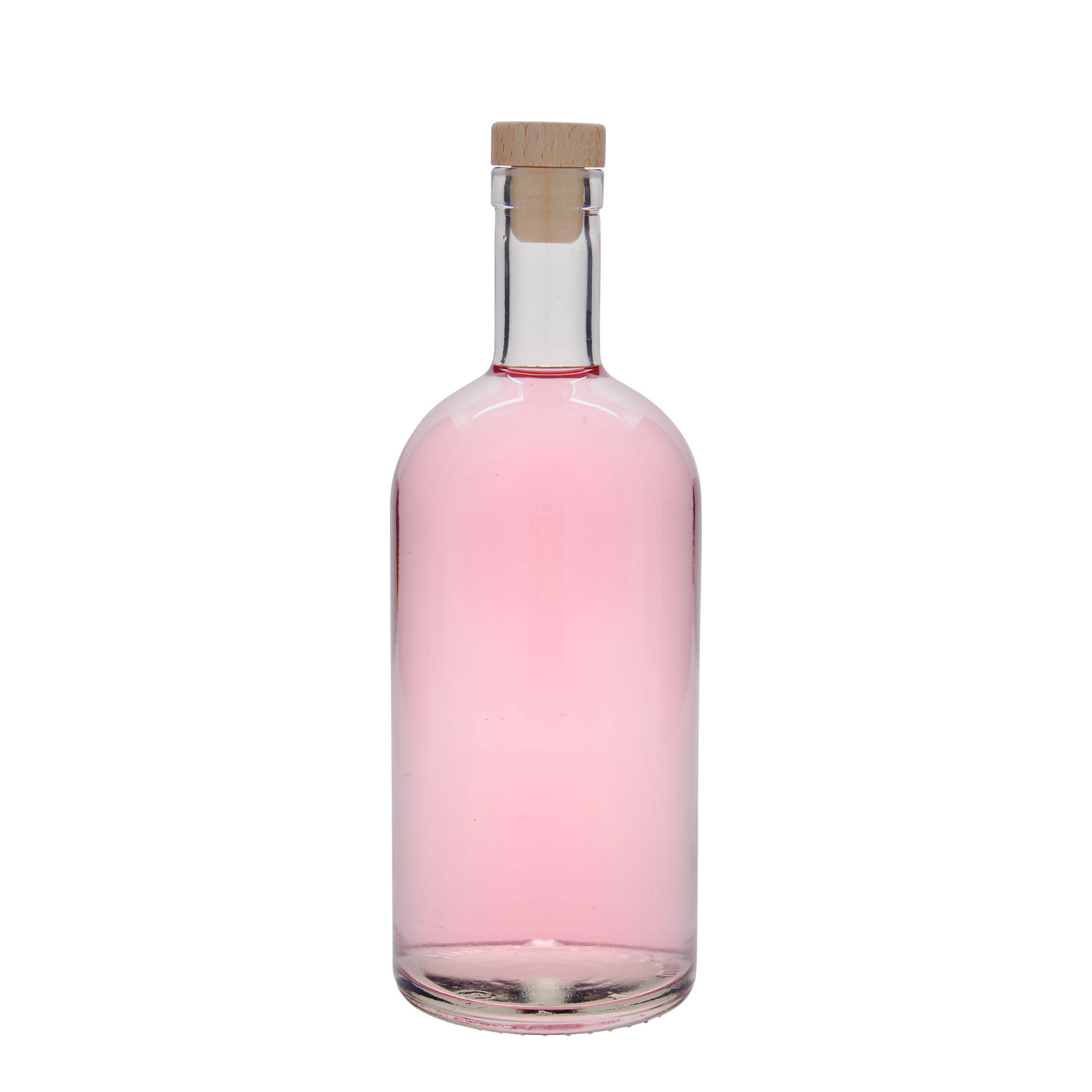 1000 ml glazen fles 'Gerardino', hals: kurk 1000 ml glazen fles 'Gerardino', hals: kurk