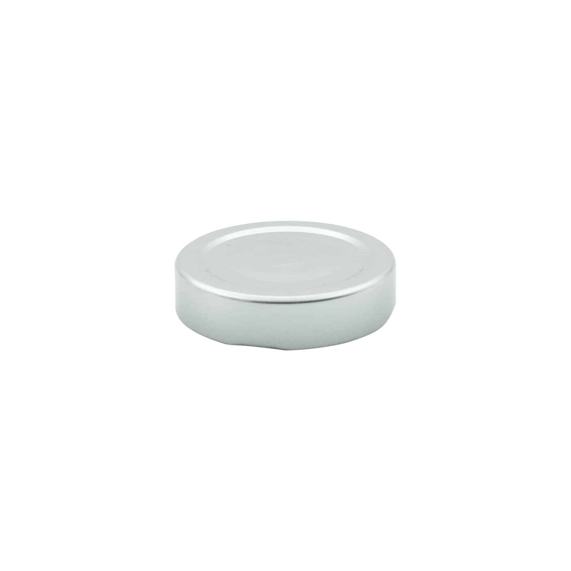 Deep-Twist-Off-sluiting, witblik, zilver, voor monding: Deep-TO 58