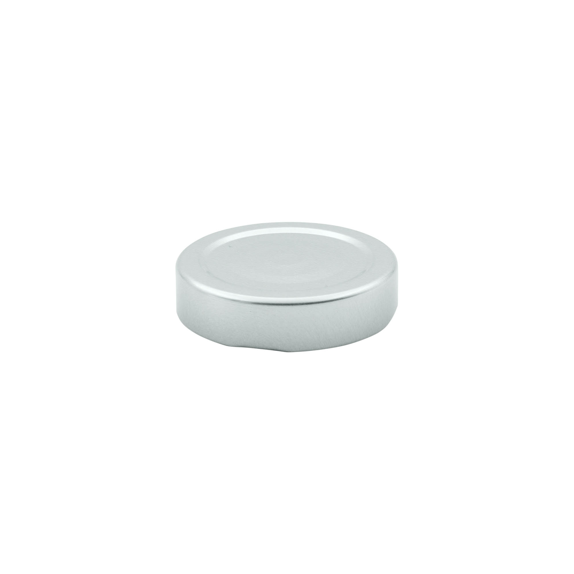 Deep-Twist-Off-sluiting, witblik, zilver, voor monding: Deep-TO 58 Deep-Twist-Off-sluiting, witblik, zilver, voor monding: Deep-TO 58