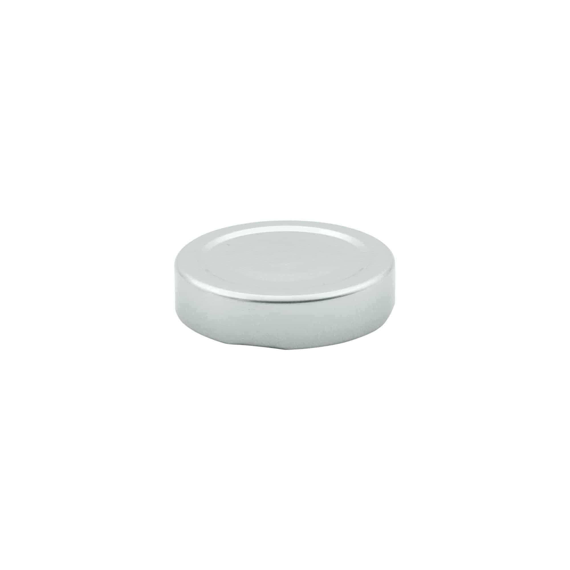 Deep-Twist-Off-sluiting, witblik, zilver, voor monding: Deep-TO 58