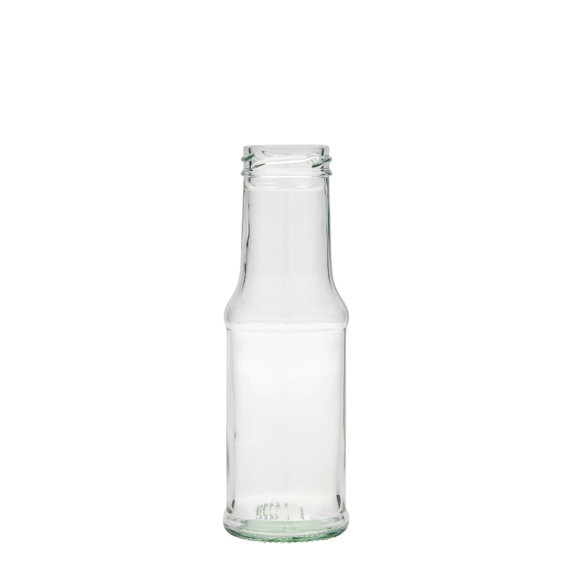 200 ml sausfles, glas, opening: Twist-Off (TO 43)