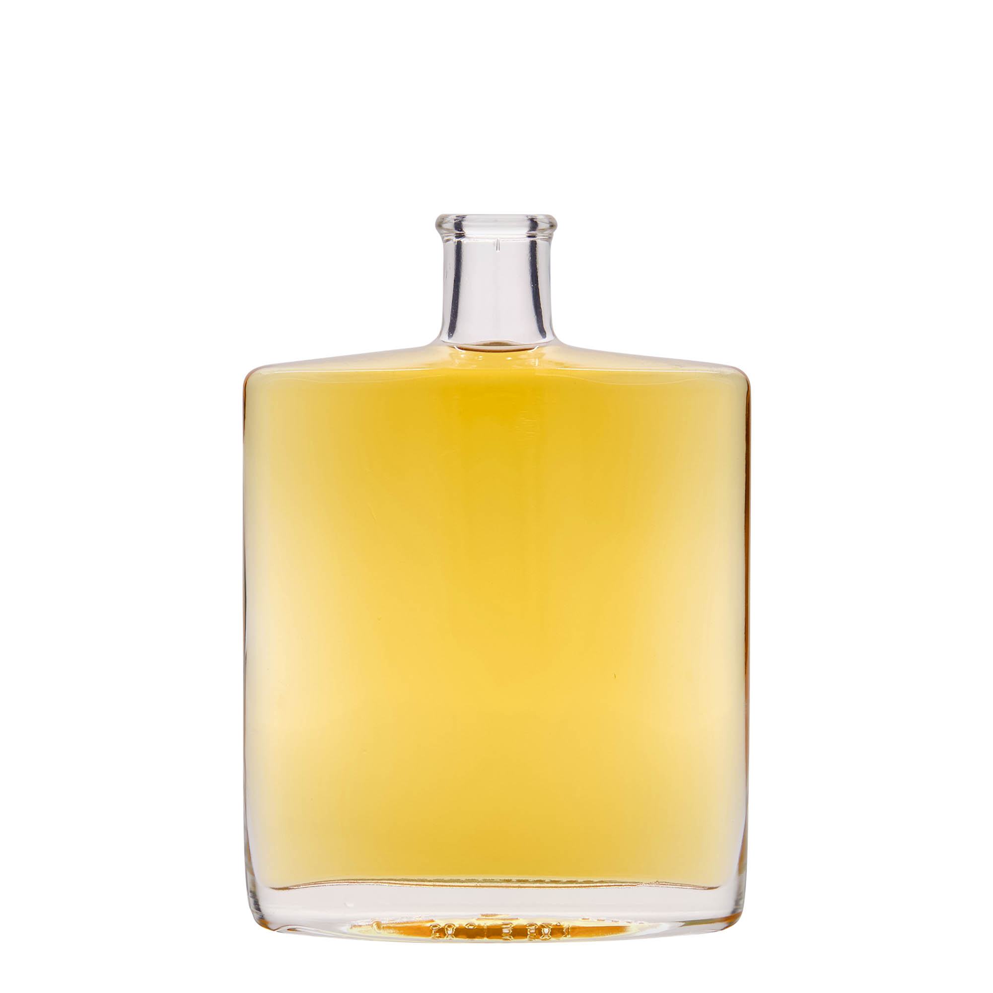 500 ml glazen fles 'Zorbas', ovaal, opening: kurk