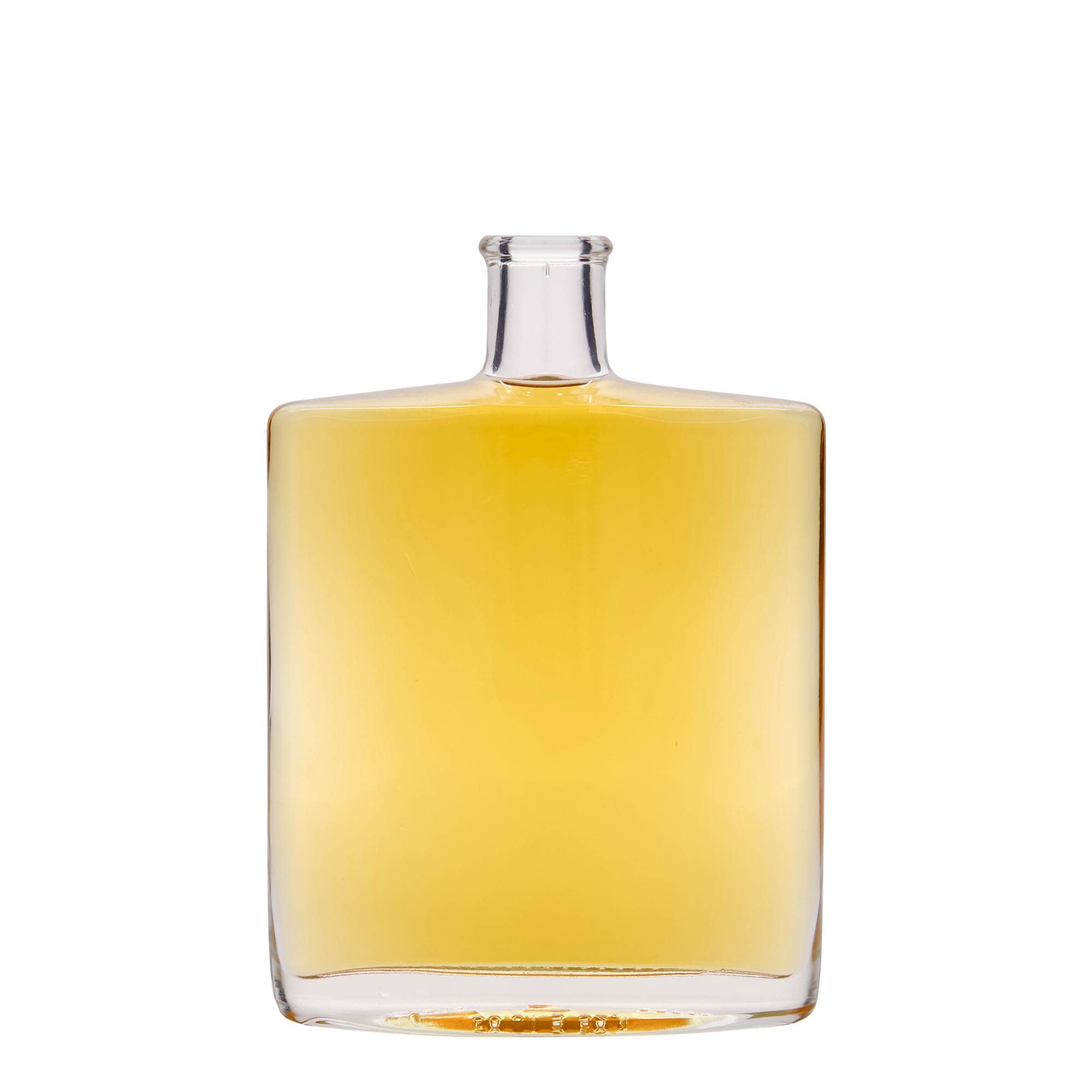 500 ml glazen fles 'Zorbas', ovaal, opening: kurk