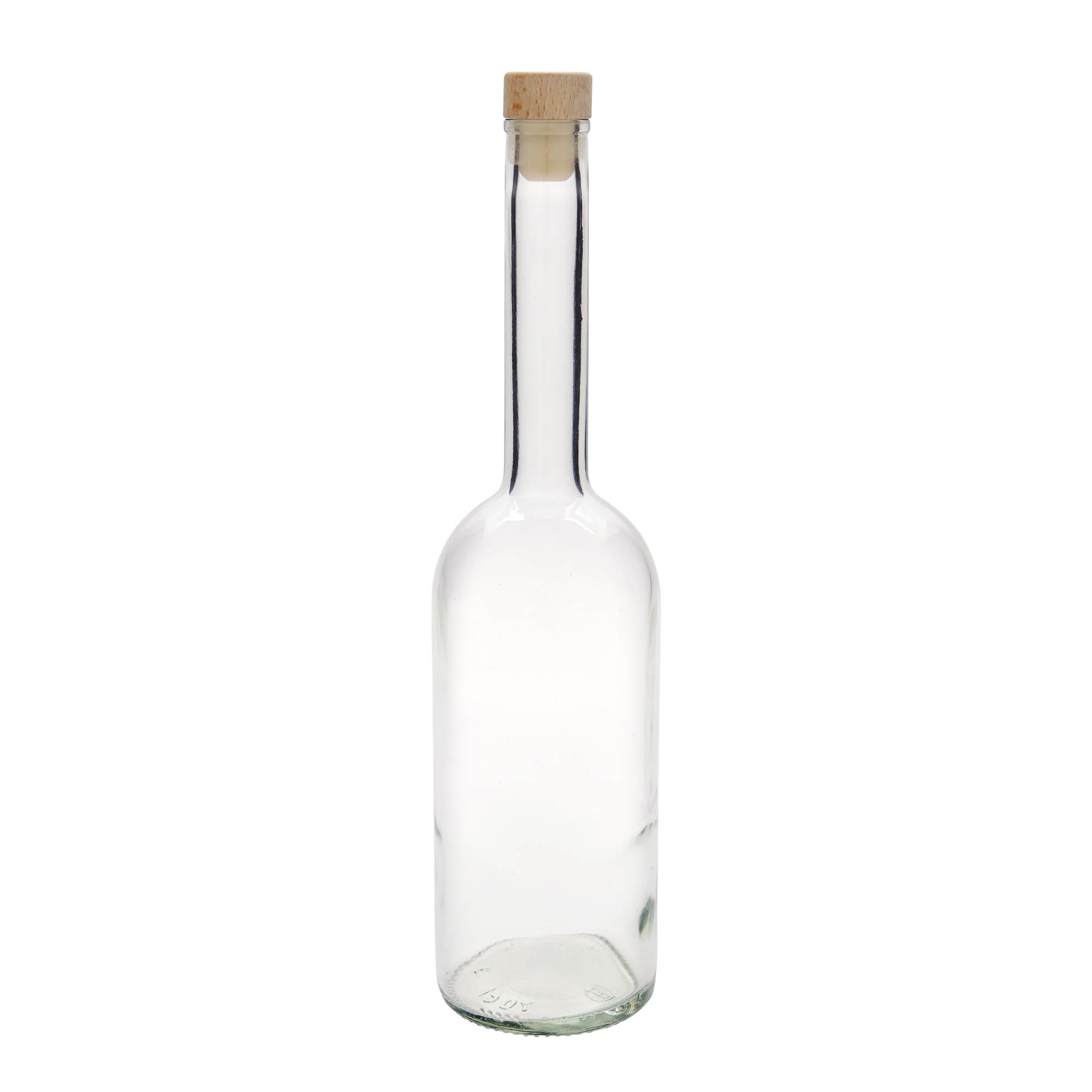 700 ml glazen fles 'Opera', opening: kurk