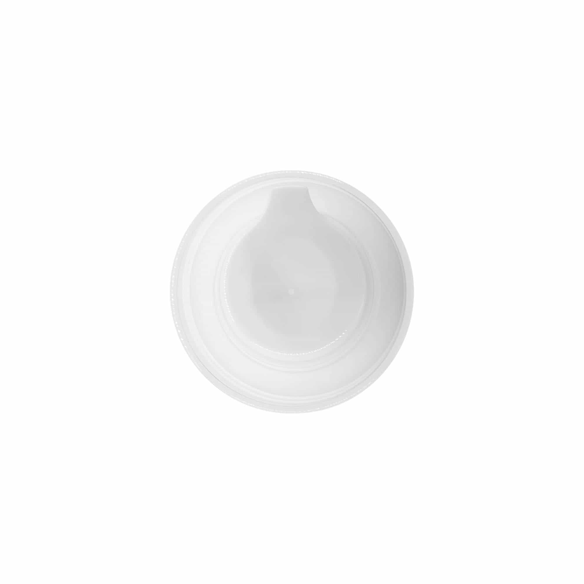 Airless Dispenser Pompkop 'Mezzo', PP-kunststof, wit