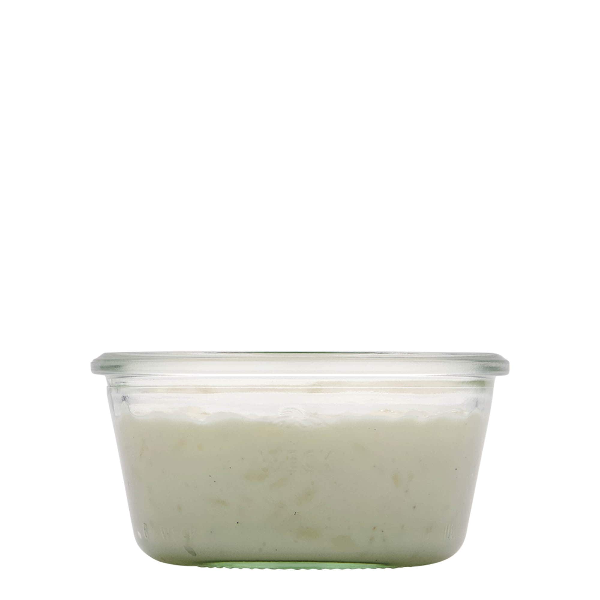 290 ml WECK-omkeerglas, opening: ronde rand