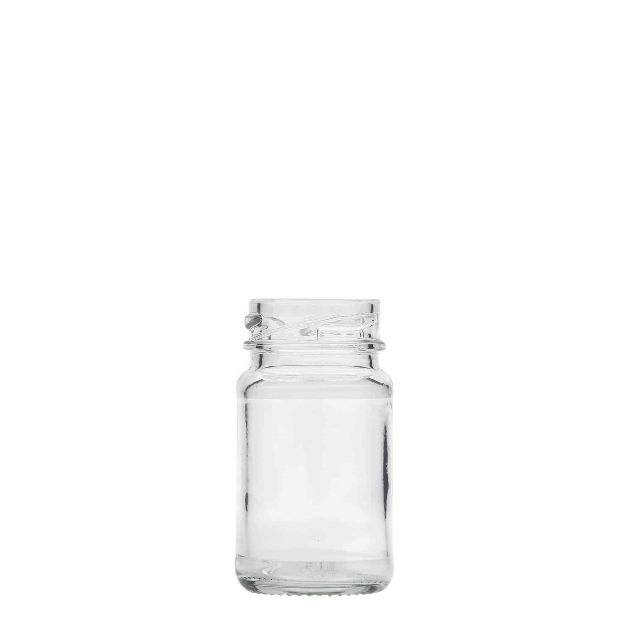 Hoge ronde pot, 67 ml, monding: twist-off (TO 38) Hoge ronde pot, 67 ml, monding: twist-off (TO 38)