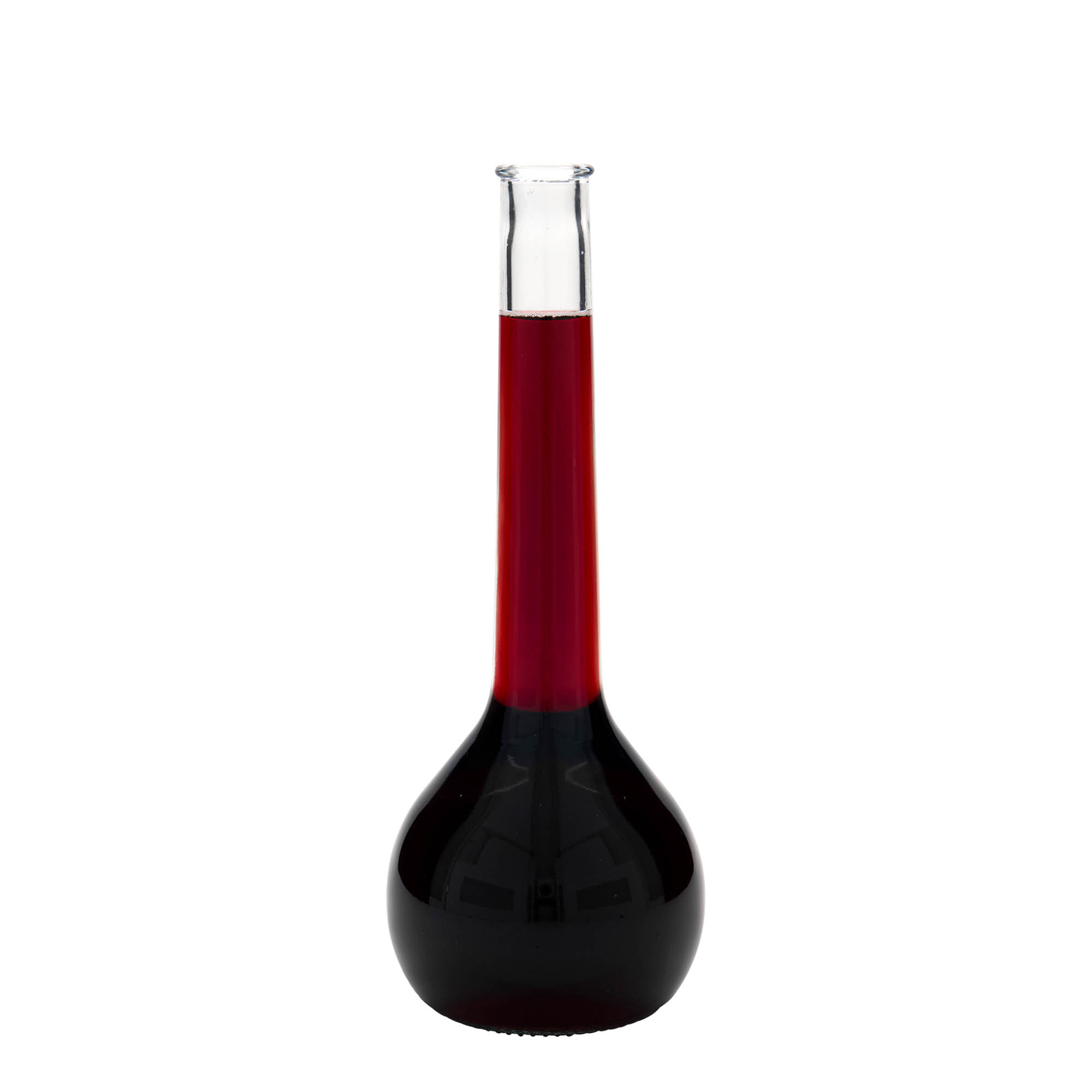 500 ml glazen fles 'Tulipano', hals: kurk