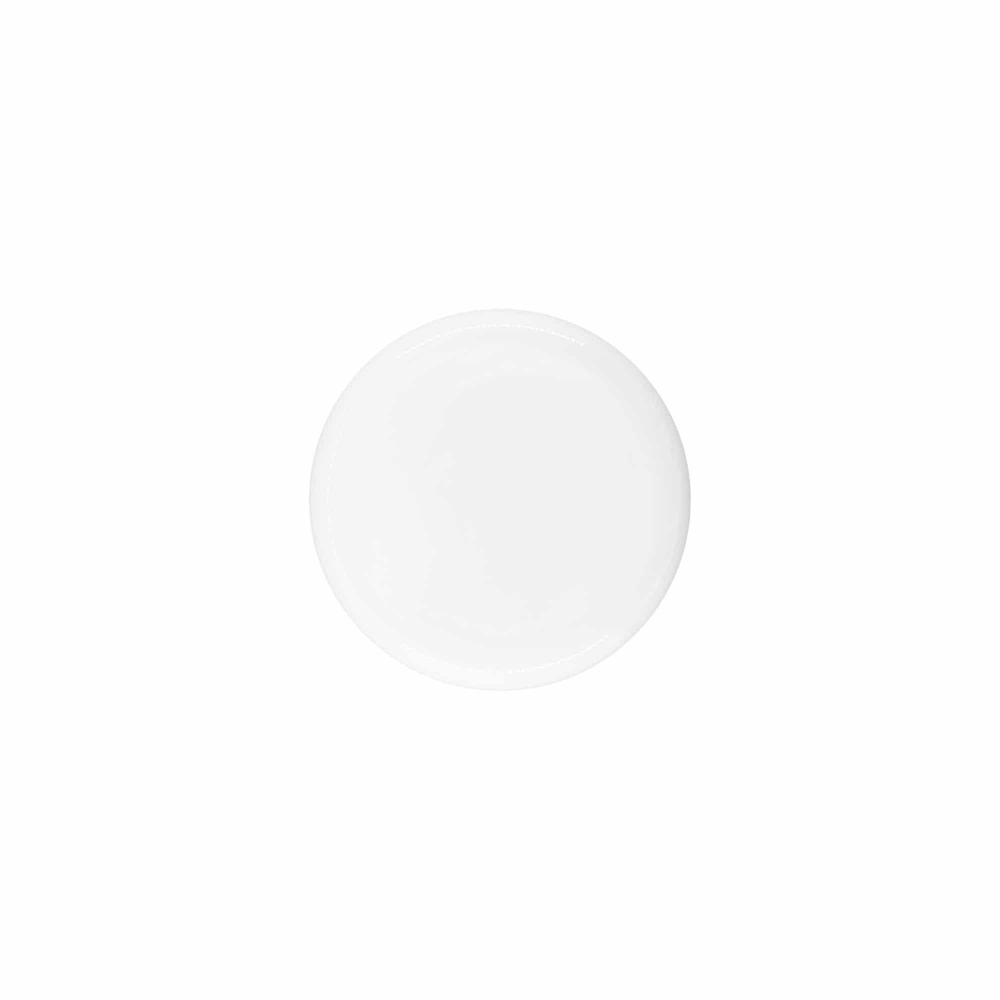 Schroefdop voor 50 ml 'Bianca', PP-kunststof, wit Schroefdop voor 50 ml 'Bianca', PP-kunststof, wit