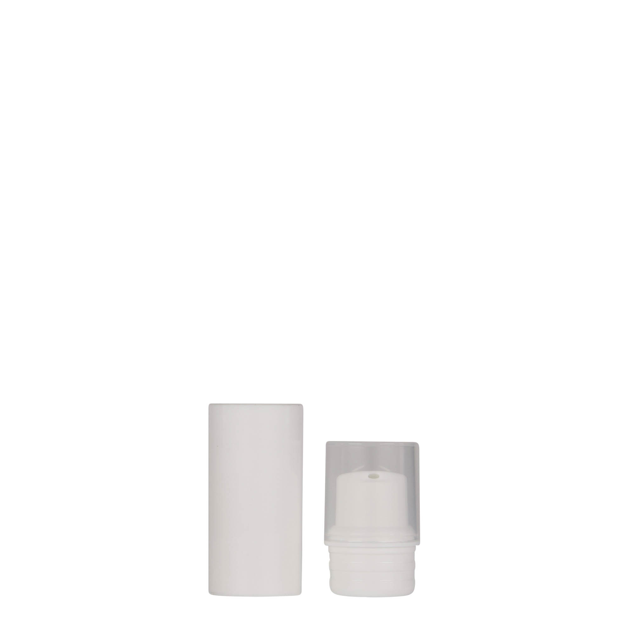 5 ml Airless Dispenser 'Nano', PP-kunststof, wit 5 ml Airless Dispenser 'Nano', PP-kunststof, wit