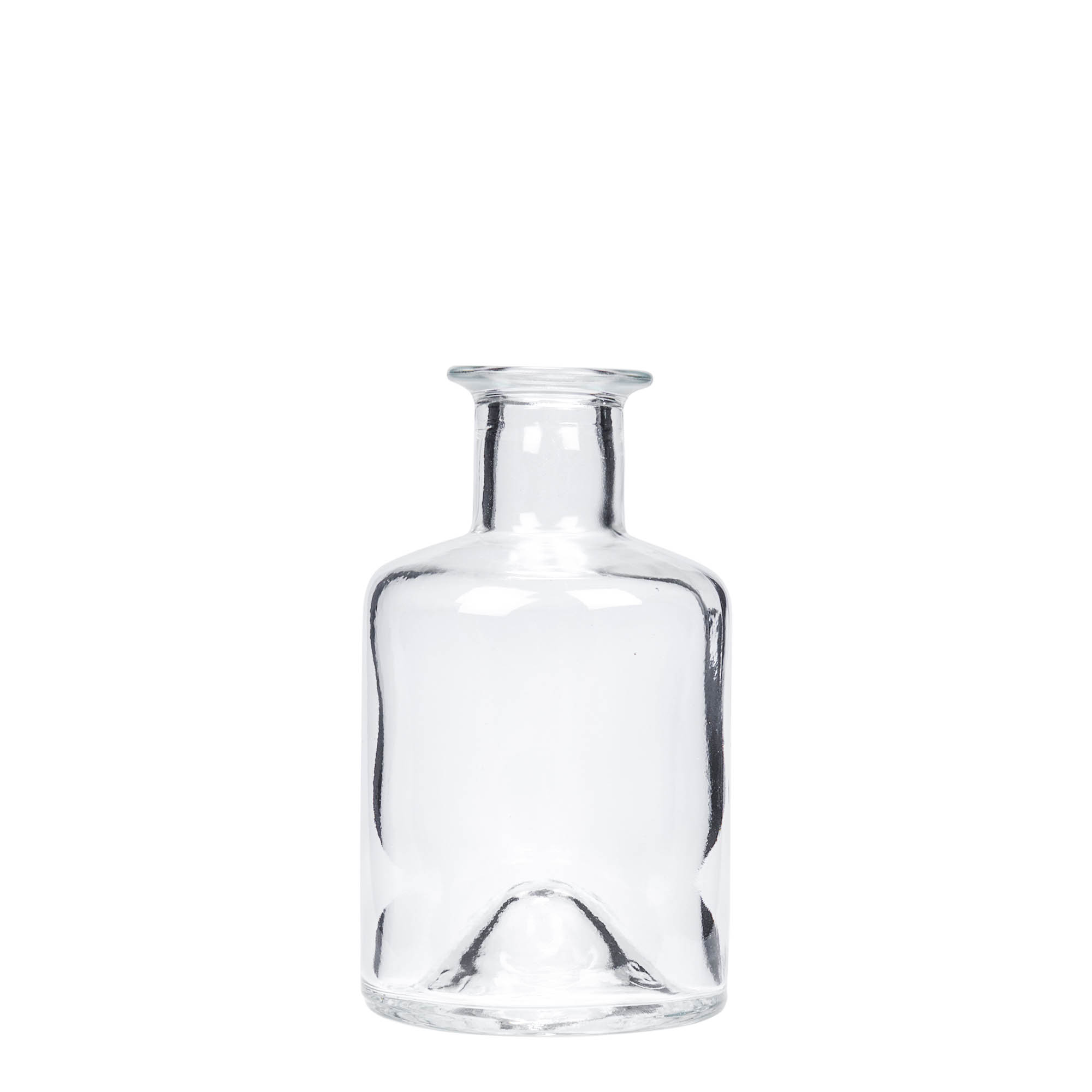 200 ml glazen fles apotheker, opening: kurk 200 ml glazen fles apotheker, opening: kurk
