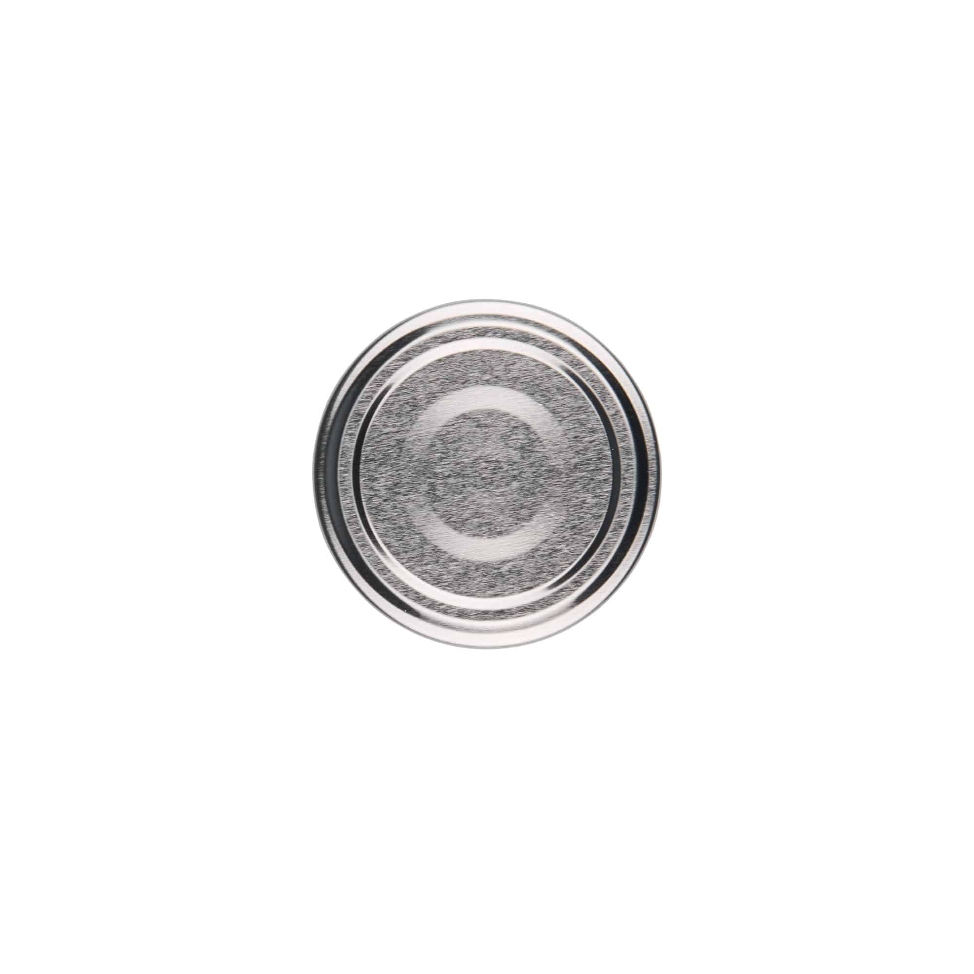 Twist-offdeksel, blik, zilver, voor monding: TO 53