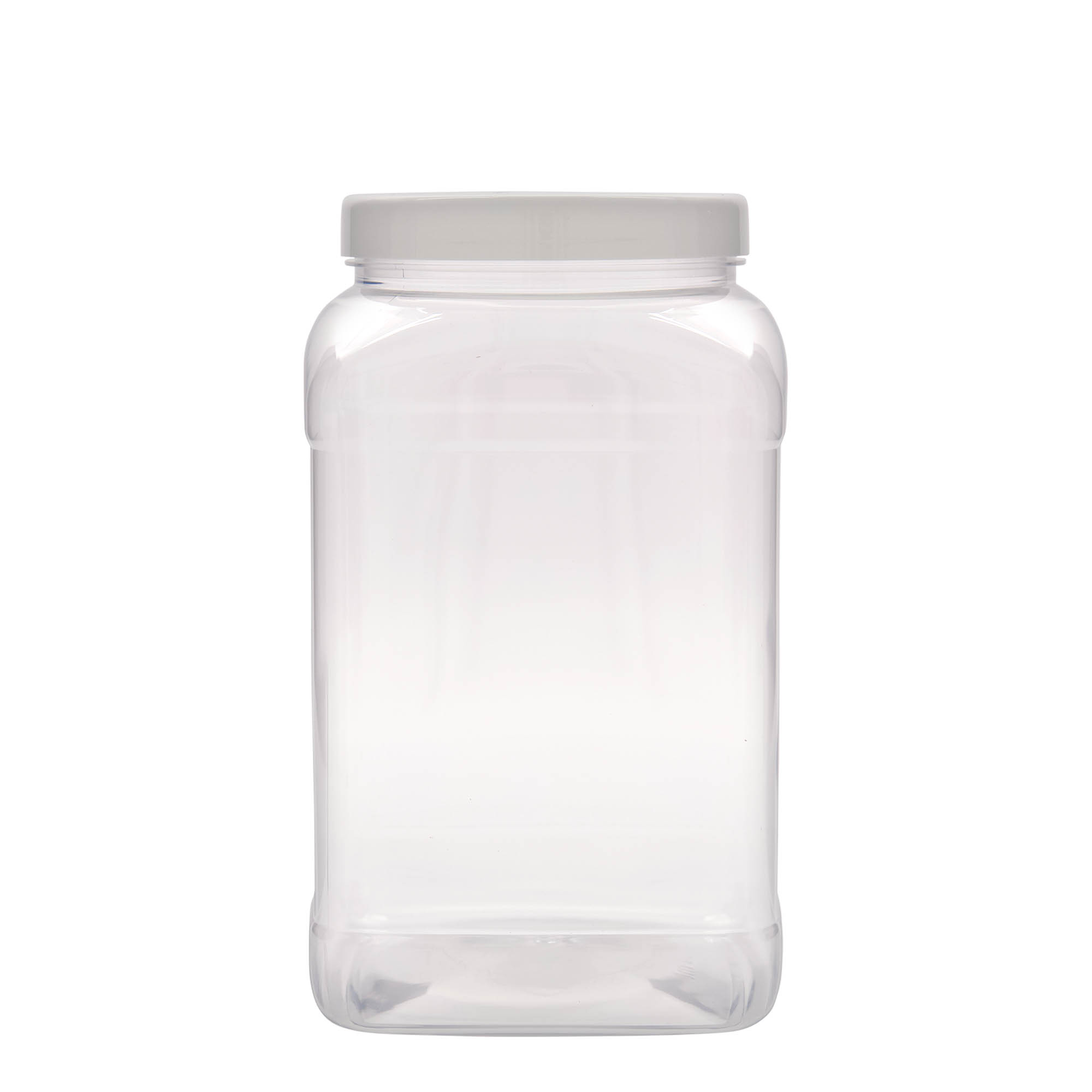 3.000 ml PET-bus 'Dana', vierkant, kunststof, opening: 110/400