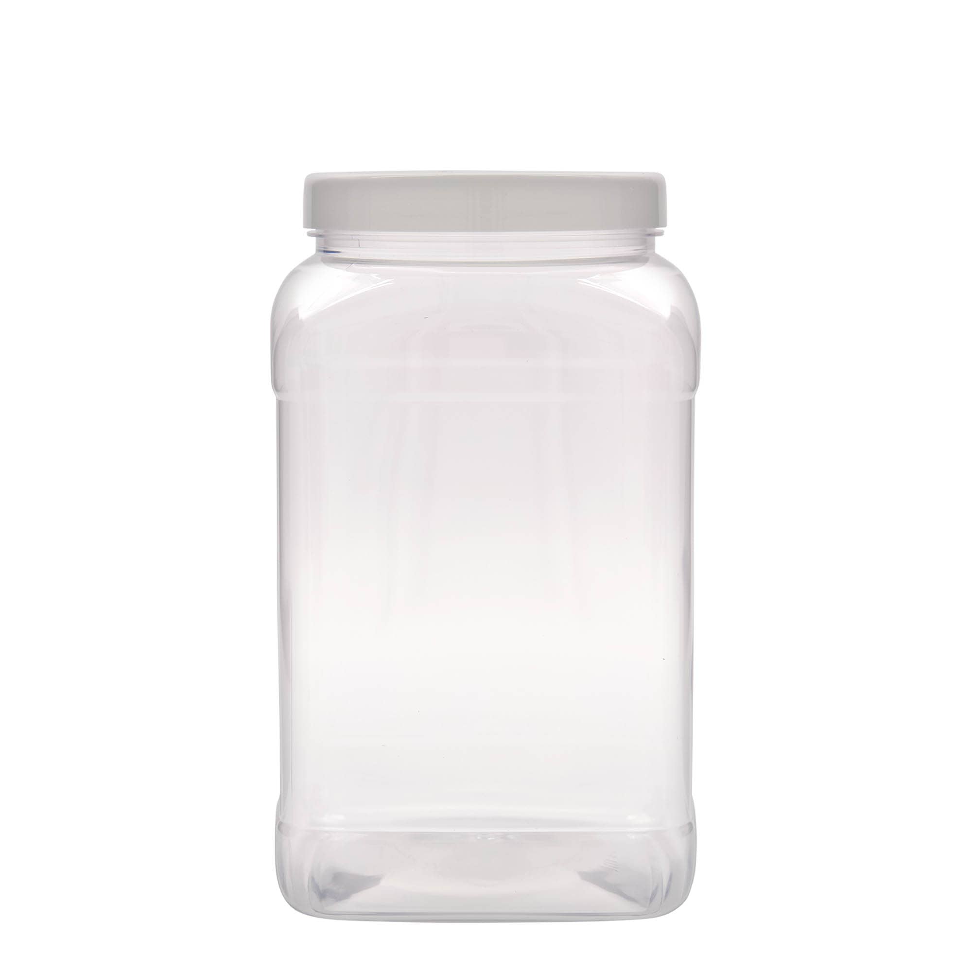 3.000 ml PET-bus 'Dana', vierkant, kunststof, opening: 110/400