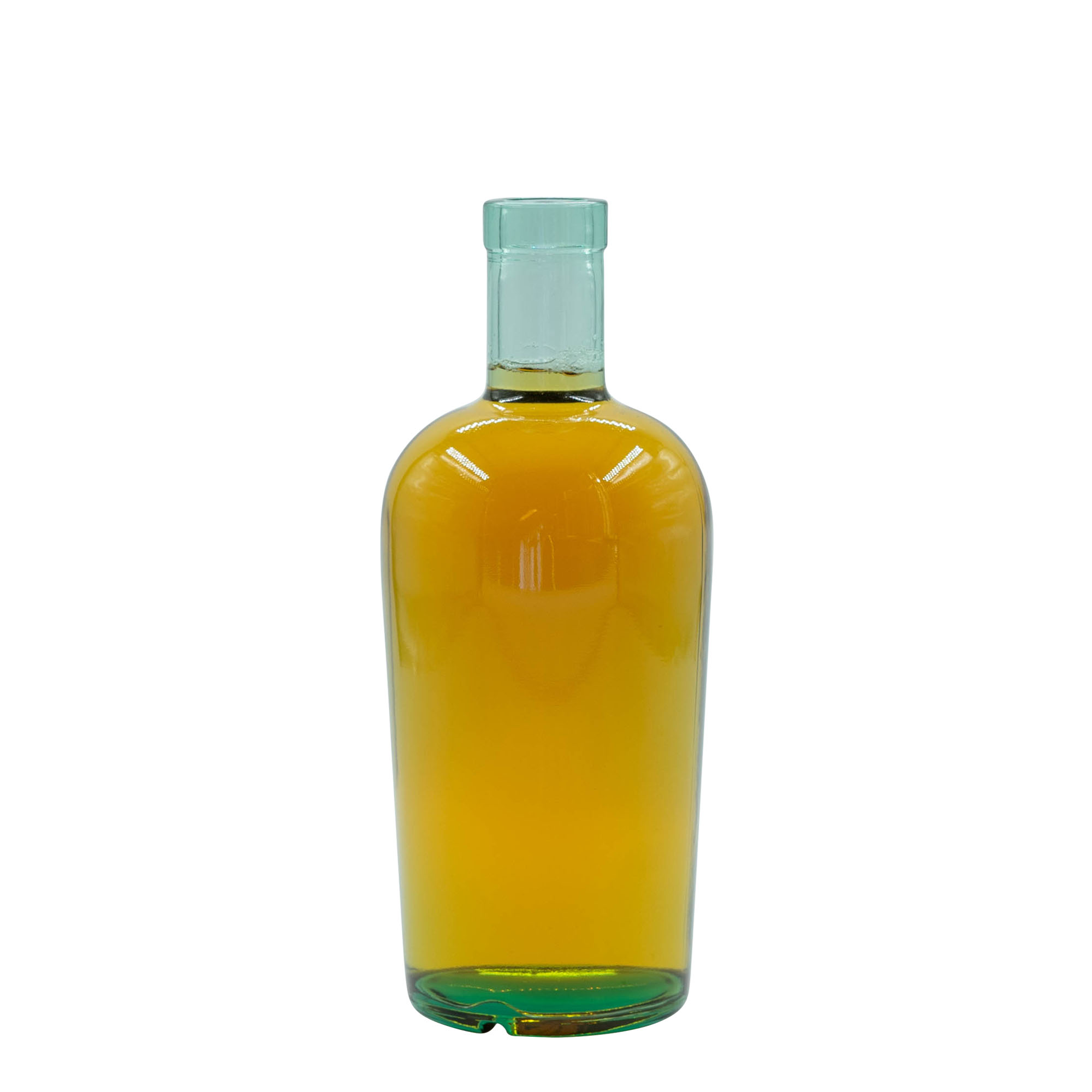 700 ml glazen fles 'Teo Light', hals: kurk