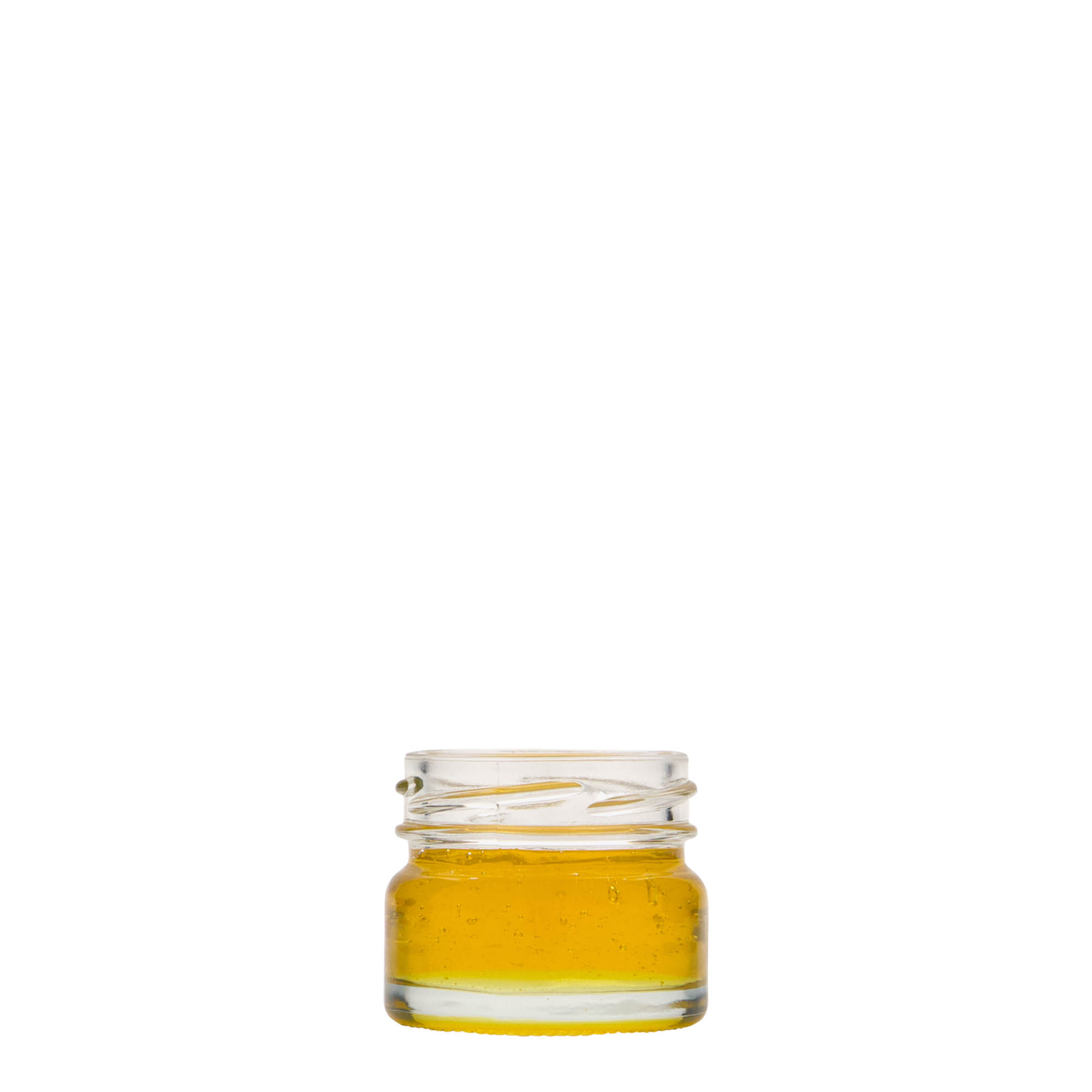 30 ml plat rond glas, opening: Twist-Off (TO 43) 30 ml plat rond glas, opening: Twist-Off (TO 43)