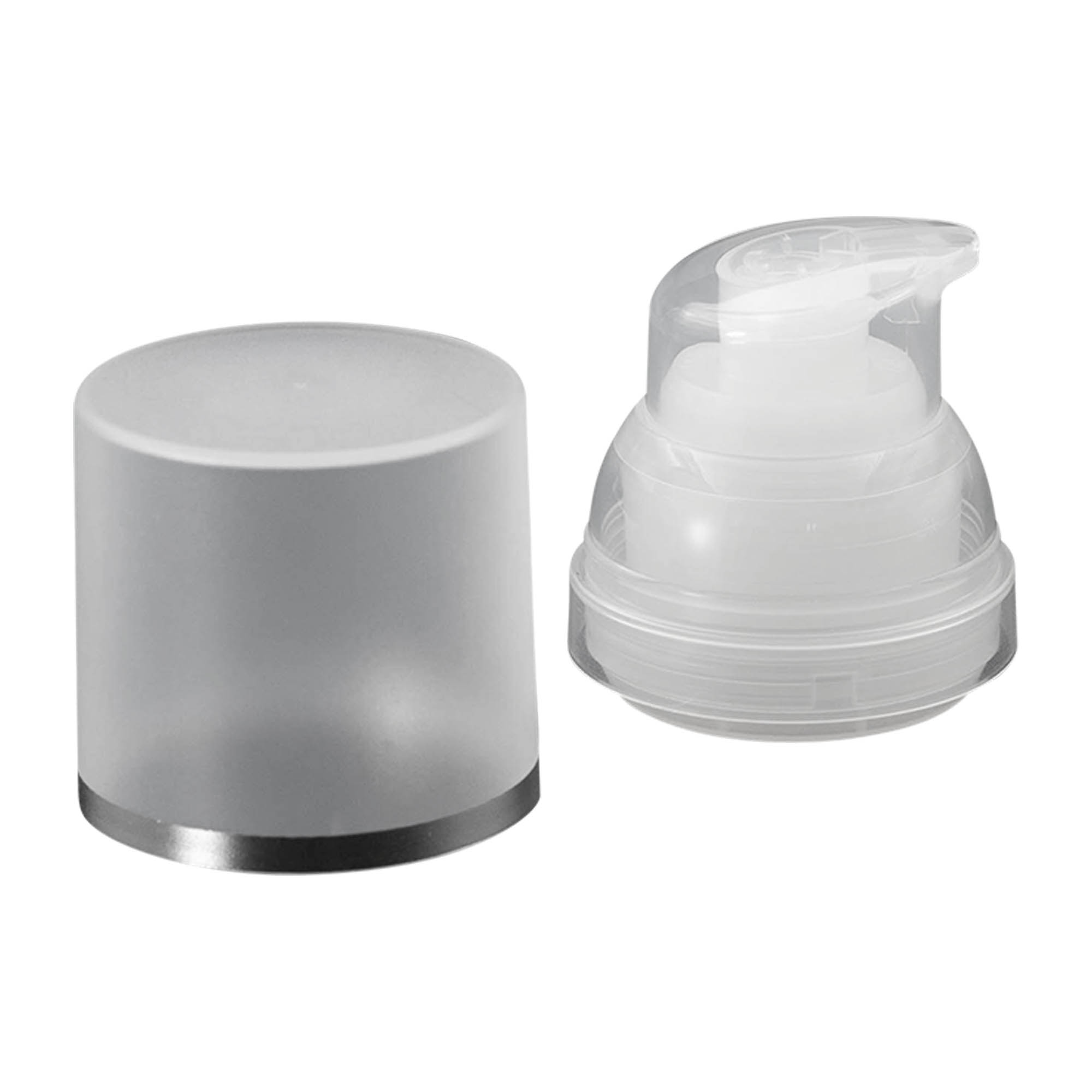 Airless Dispenser Pompkop 'Mezzo', PP-kunststof, naturel Airless Dispenser Pompkop 'Mezzo', PP-kunststof, naturel