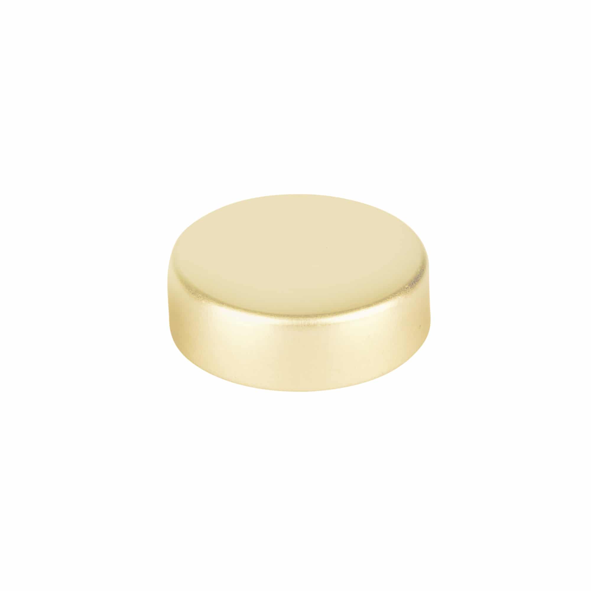 Schroefdop, ABS-kunststof, goud, voor mondstuk: GPI 33/400