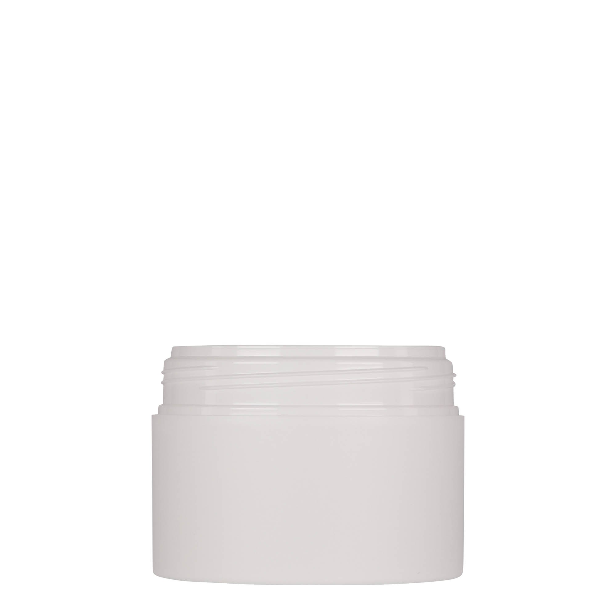 150 ml kunststofpot 'Antonella', PP, wit, opening: schroefdop 150 ml kunststofpot 'Antonella', PP, wit, opening: schroefdop