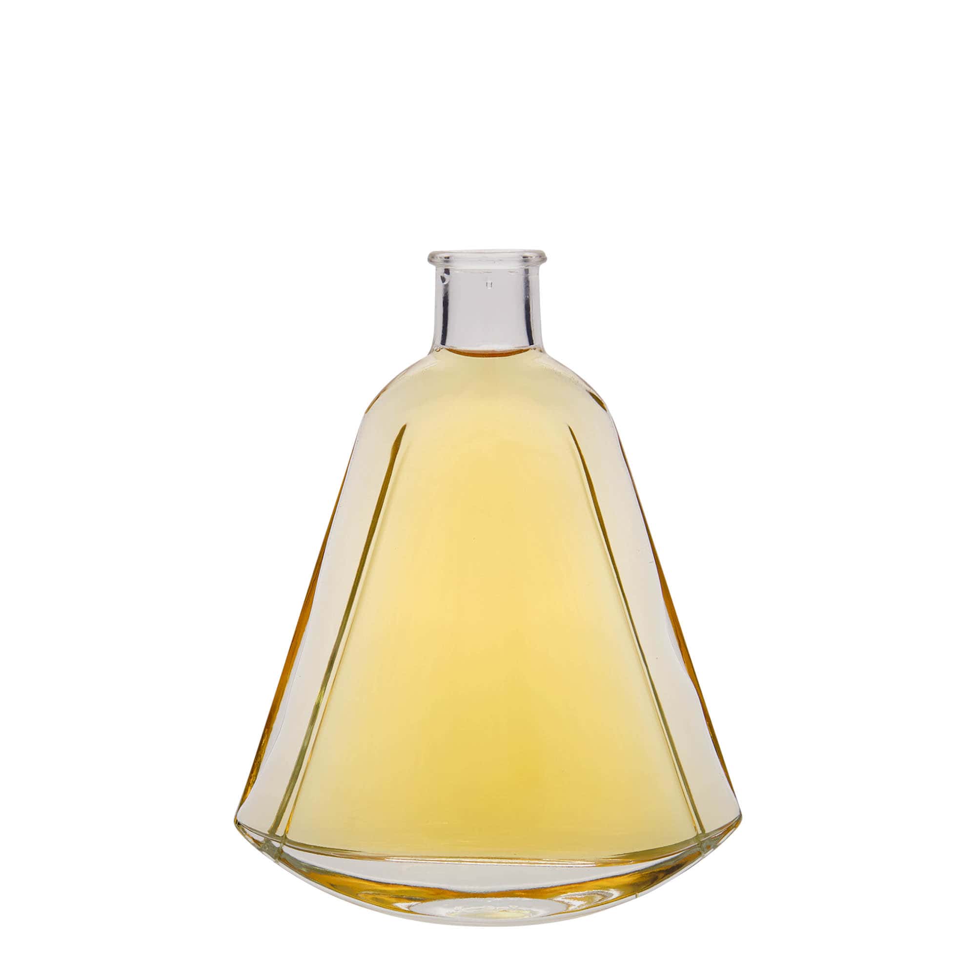 200 ml glazen fles 'Maurizio', ovaal, opening: kurk