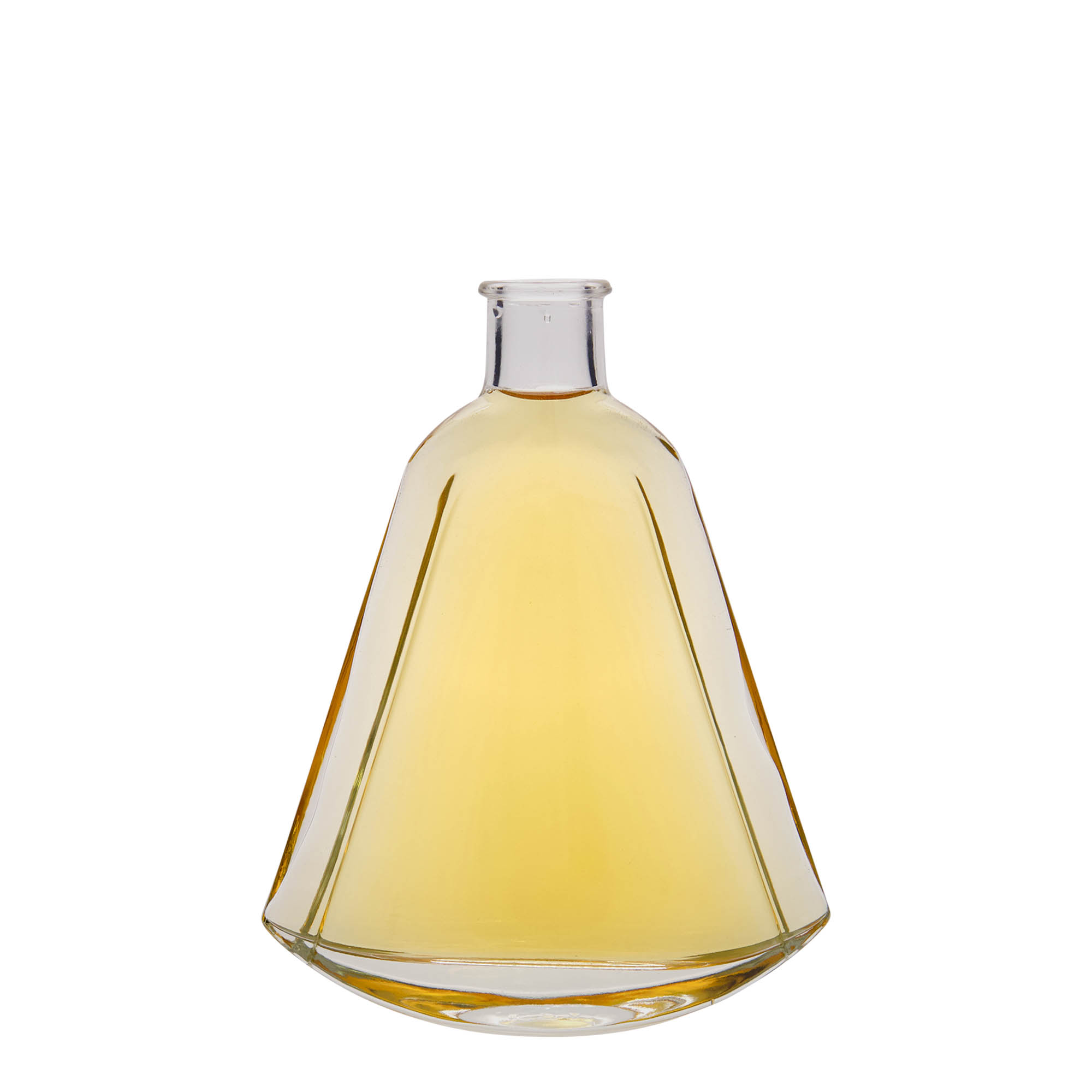 200 ml glazen fles 'Maurizio', ovaal, opening: kurk