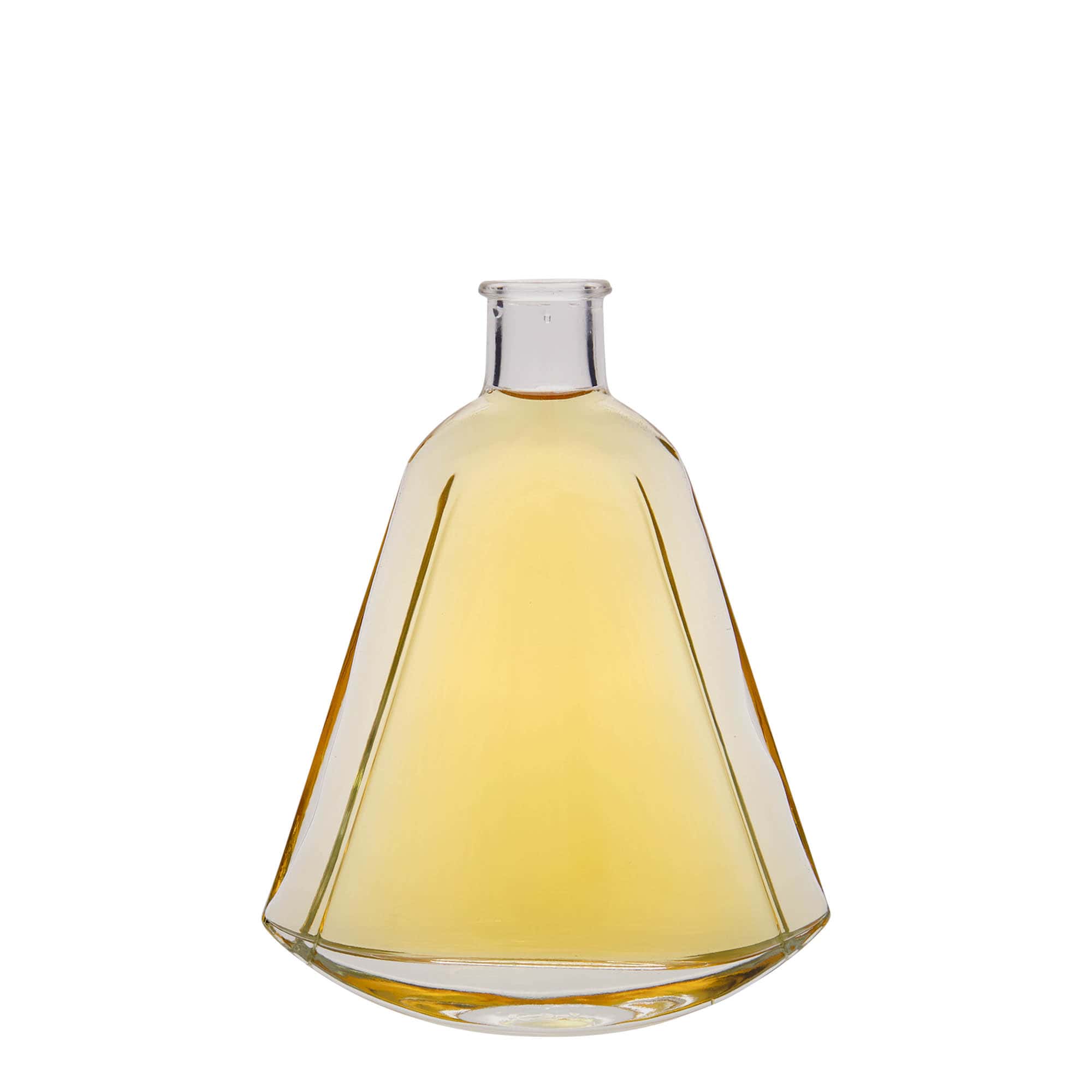 200 ml glazen fles 'Maurizio', ovaal, opening: kurk 200 ml glazen fles 'Maurizio', ovaal, opening: kurk