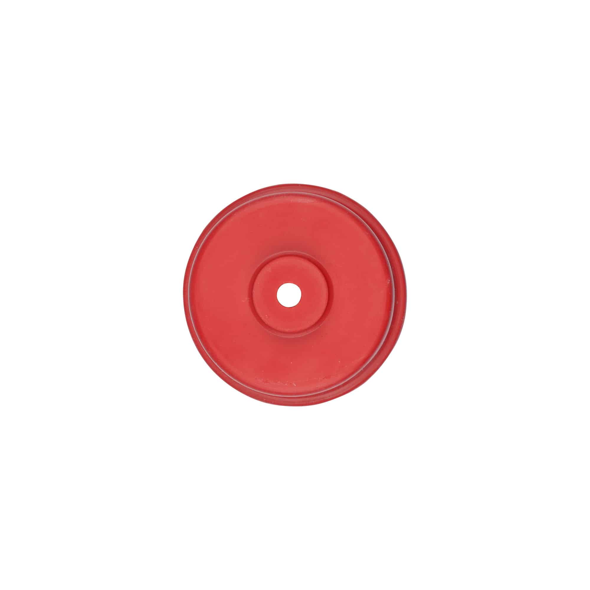Gistkap type 5, rubber, rood