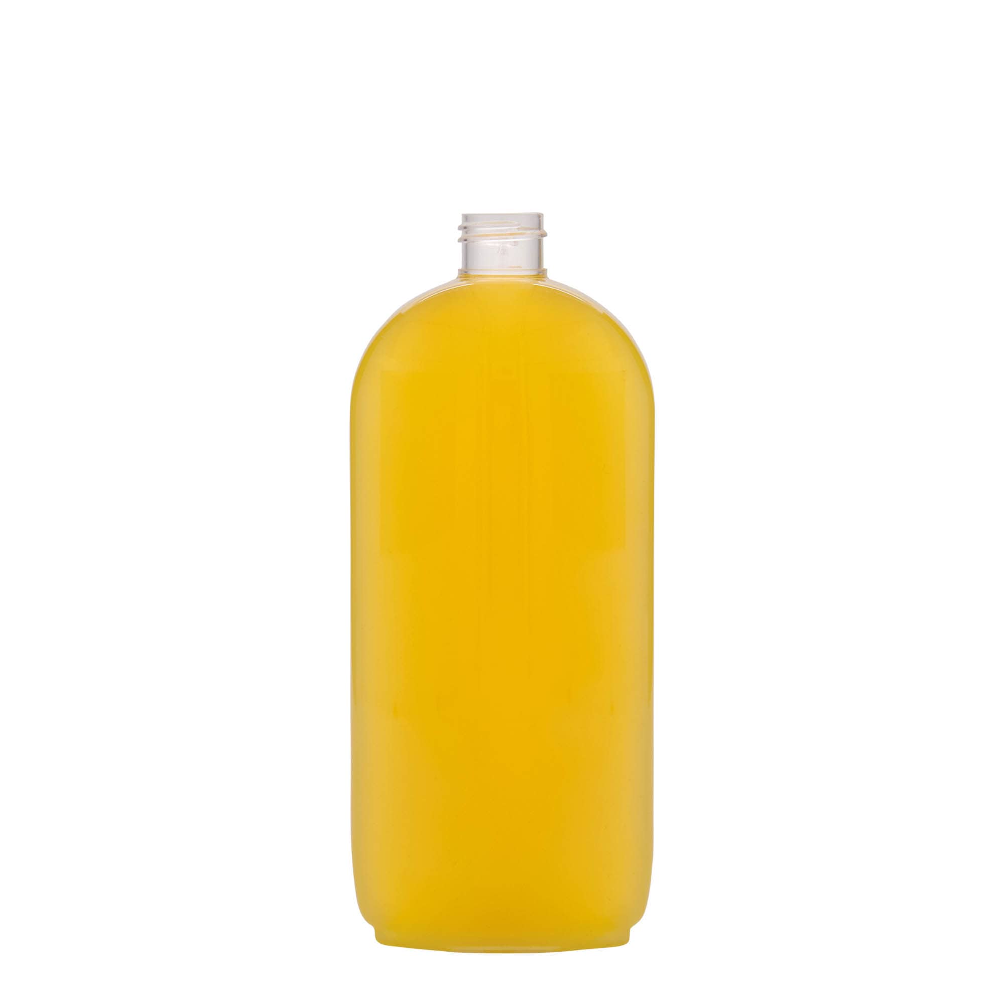 500 ml PET-fles 'Iris', ovaal, kunststof, hals: 24/410