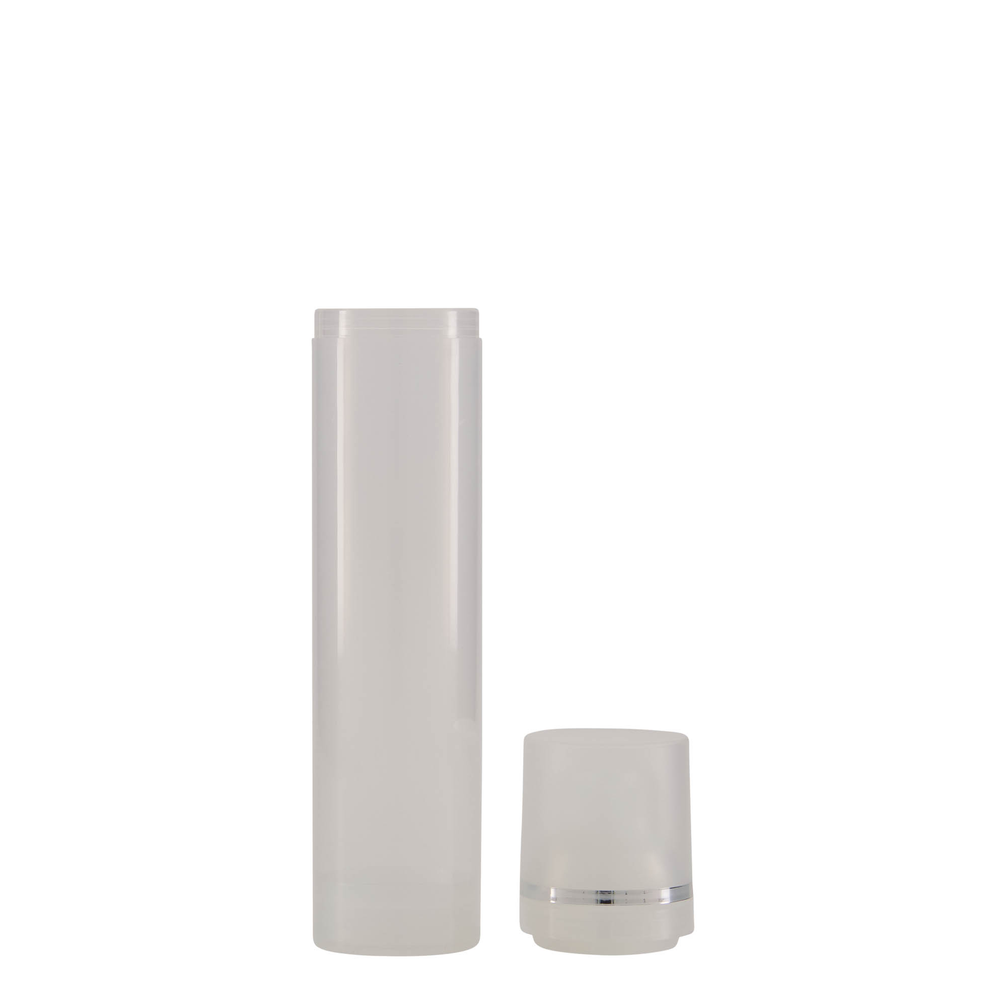 100 ml Airless Dispenser 'Mezzo', PP-kunststof, natuur 100 ml Airless Dispenser 'Mezzo', PP-kunststof, natuur