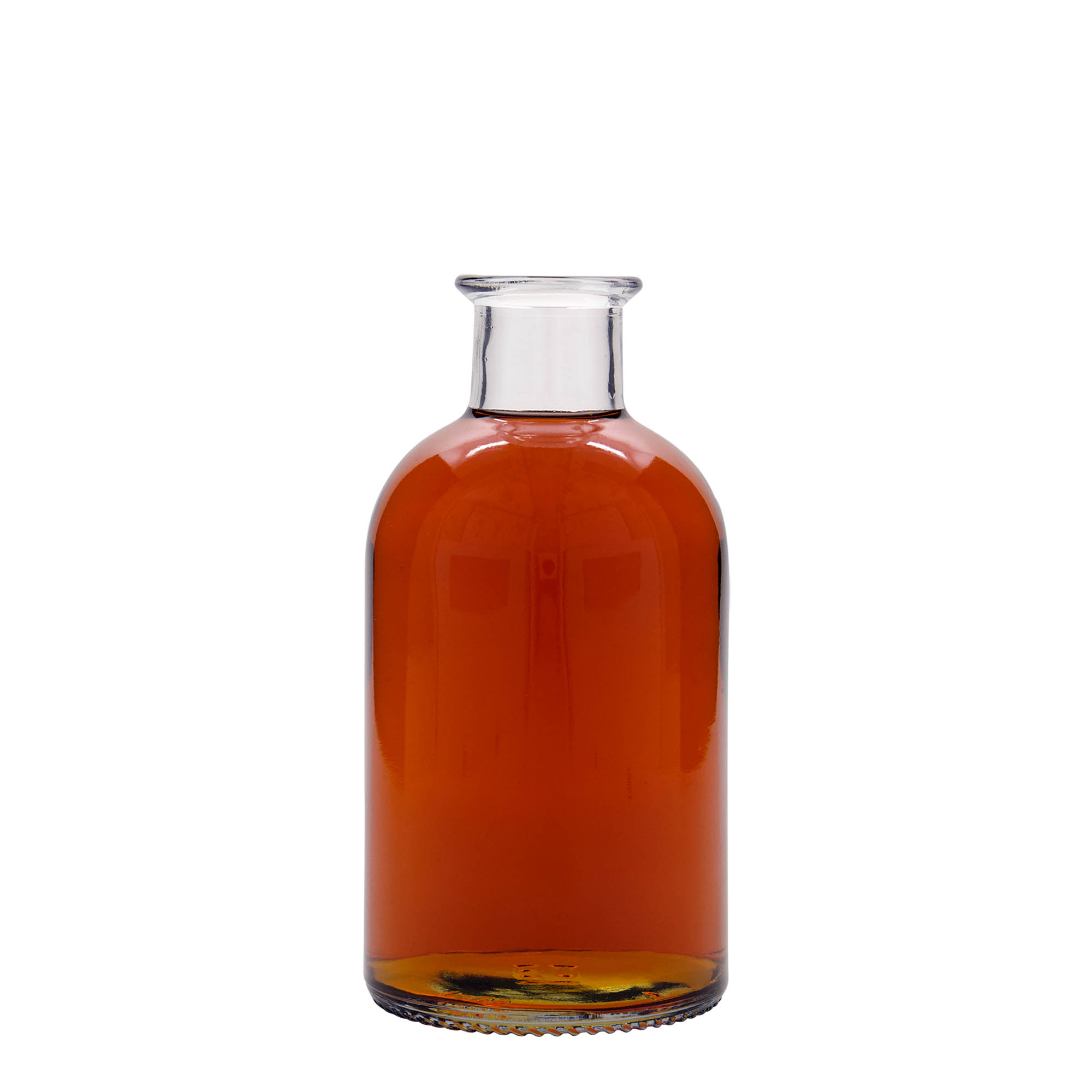 500 ml glazen fles apotheker 'Italia', hals: kurk
