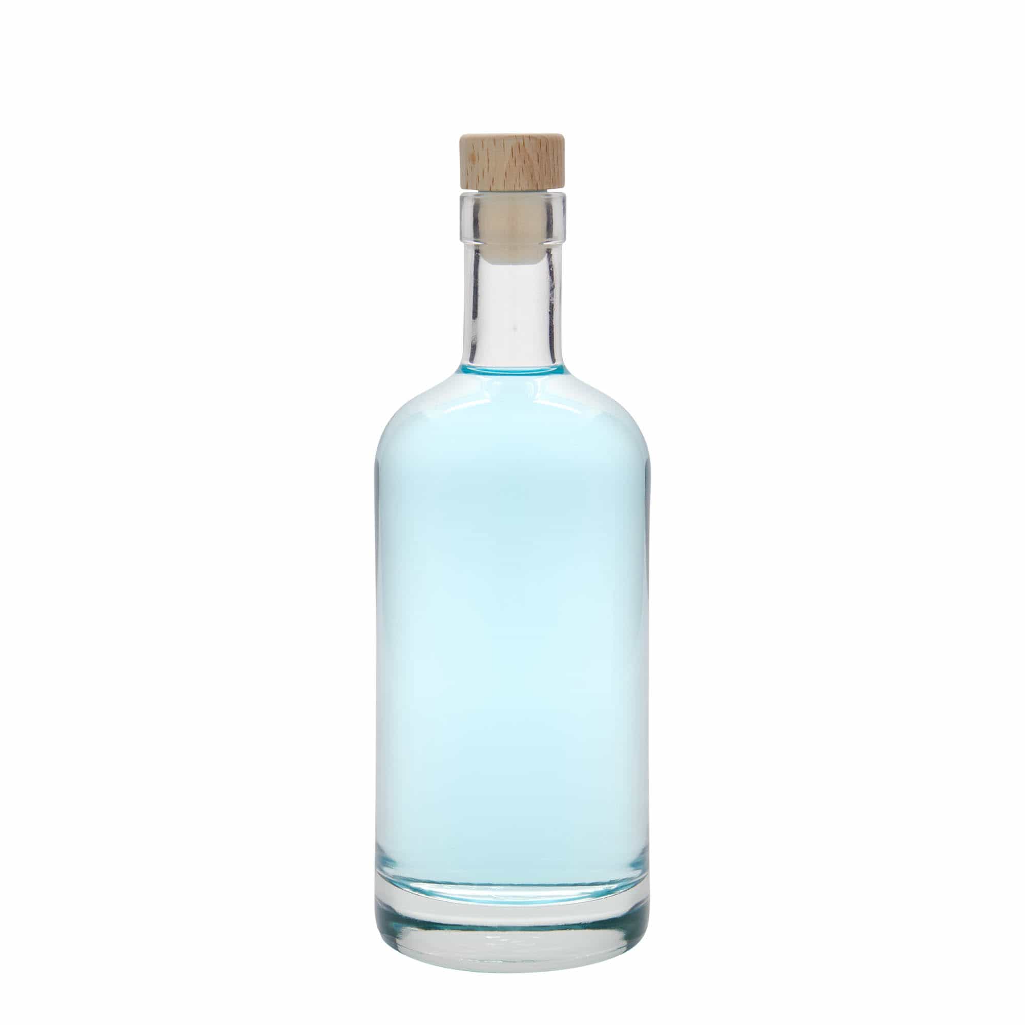 500 ml glazen fles 'Linea Uno', hals: kurk